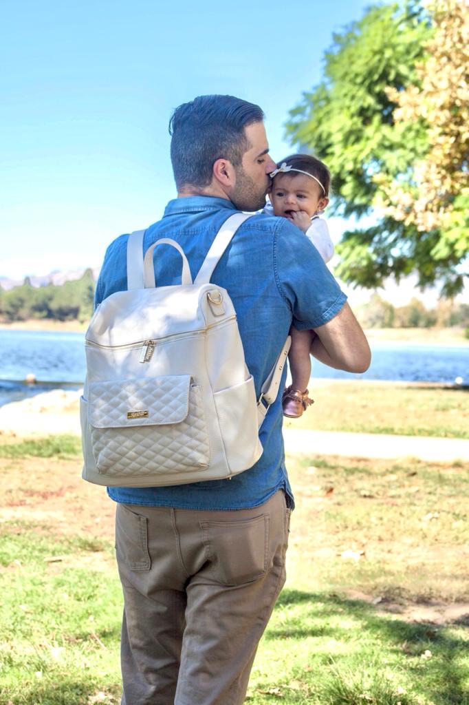 Matching Diaper Bags for Mom and Dad: A Unique Holiday Gift Idea