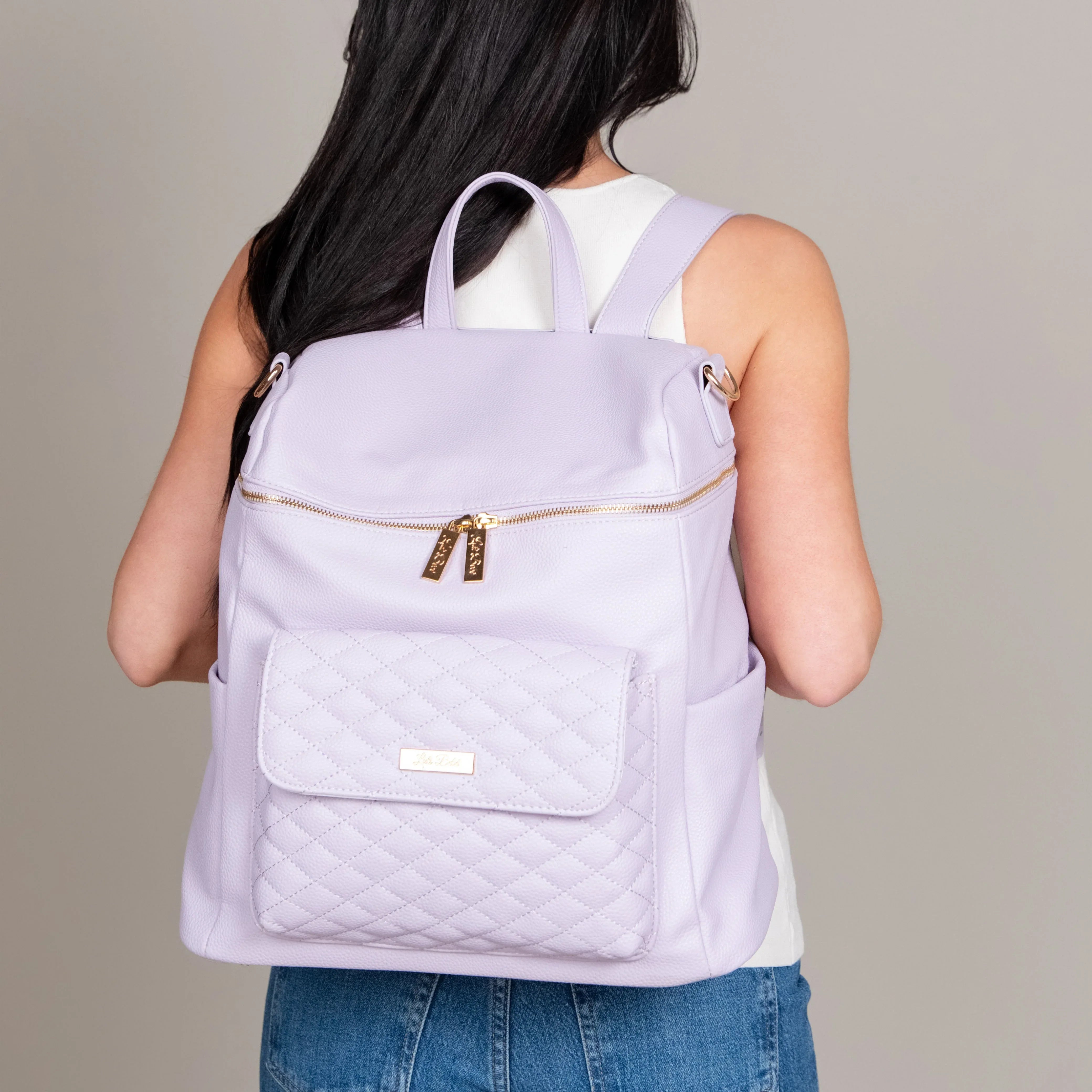 Diaper Bag backpack Lavender luxury designer baby changing bag