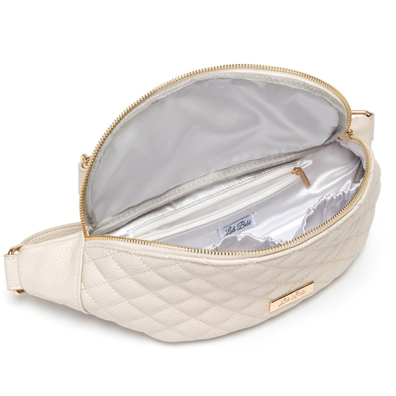 Monaco Sling Bag | Pearl White