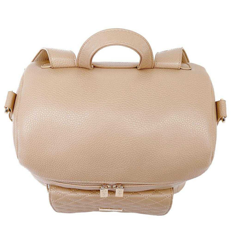 IMPERFECT Monaco Diaper Bag | Latte Brown - Luli Bebé
