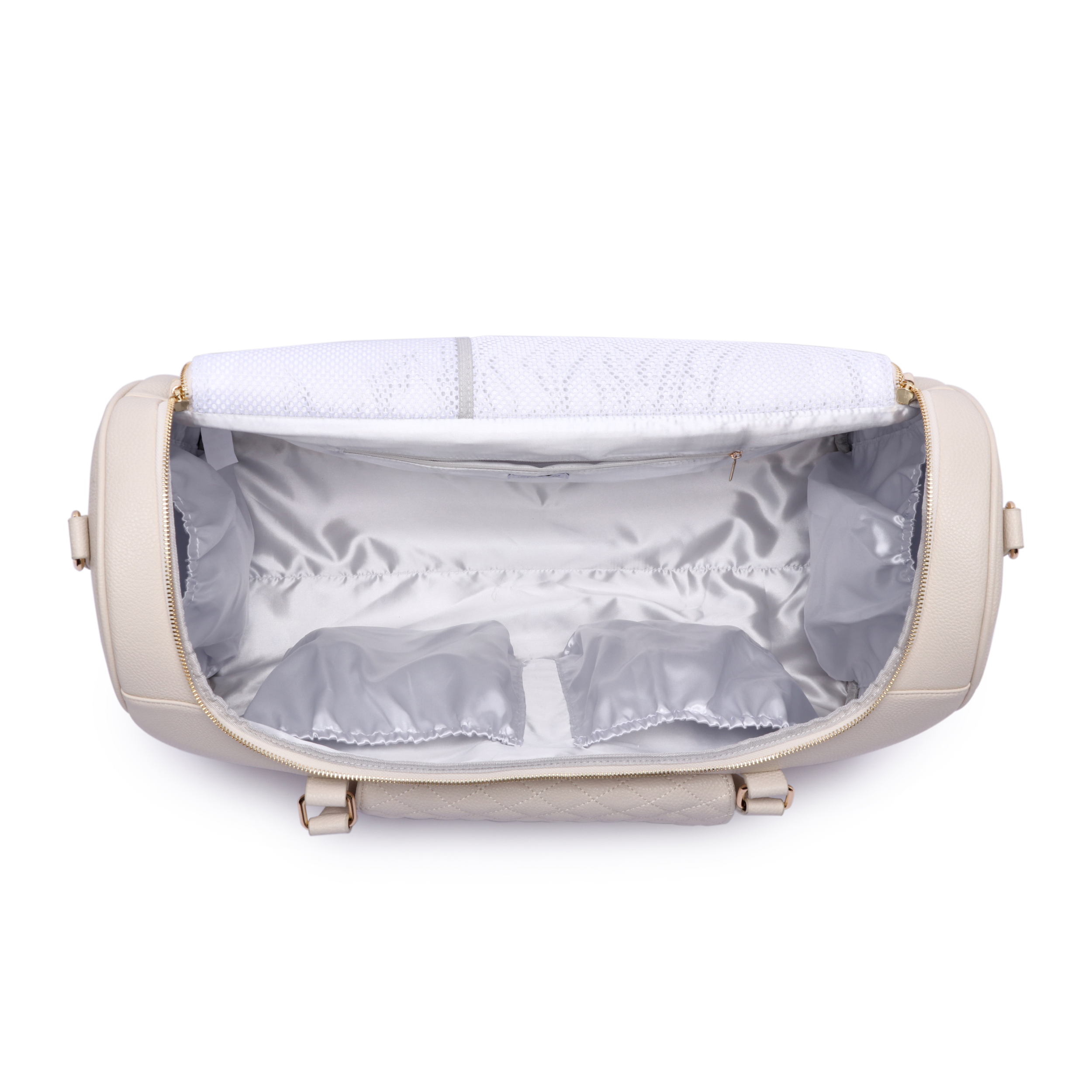 Monaco Travel Bag Pearl White