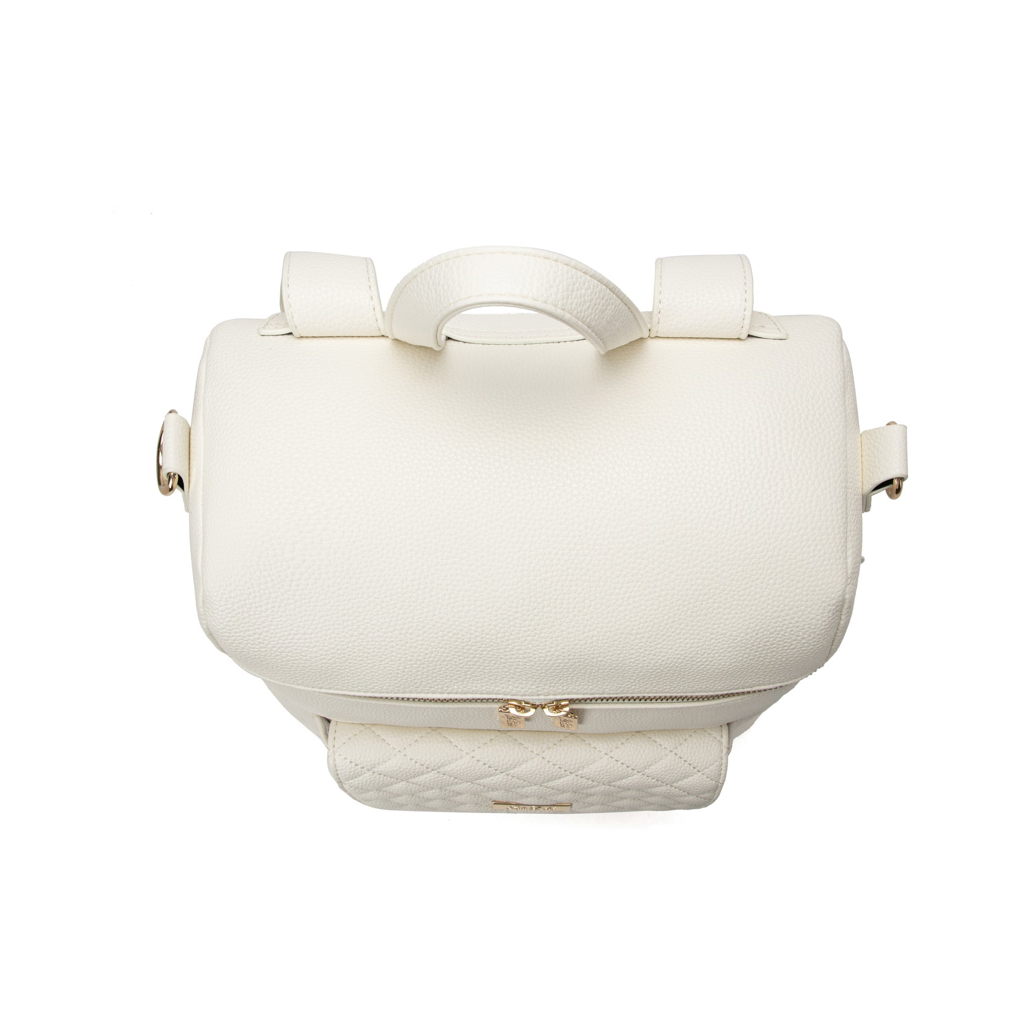 vegan leather diaper bag
