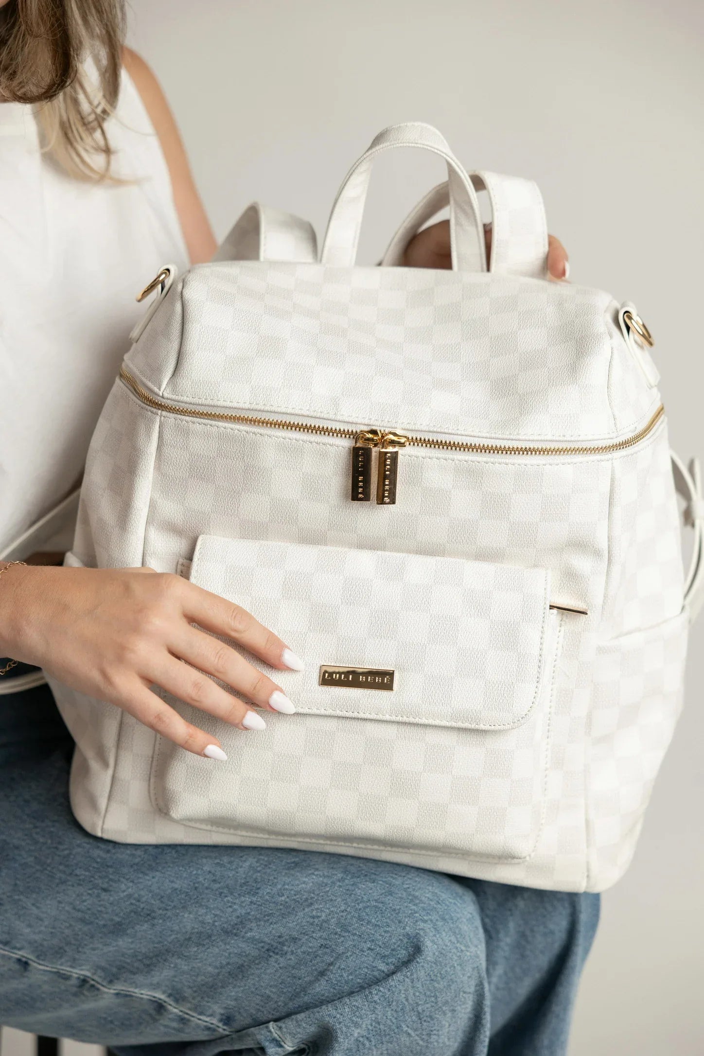 trendy diaper bag backpack