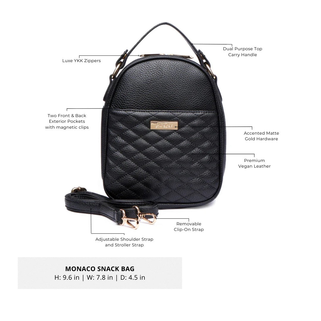 Luli bebe snack bag black