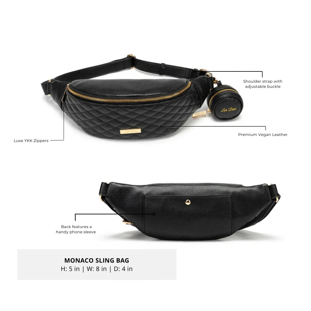 Luli bebe sling bag black