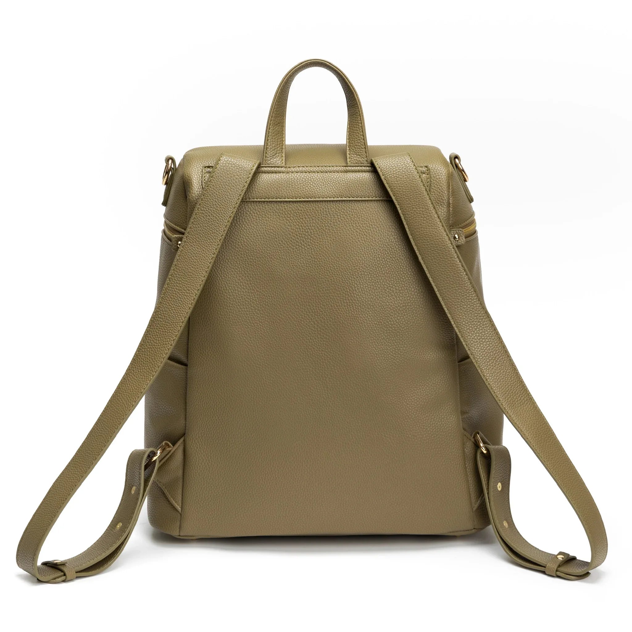 Monaco Diaper Bag | Olive Green - Luli Bebé