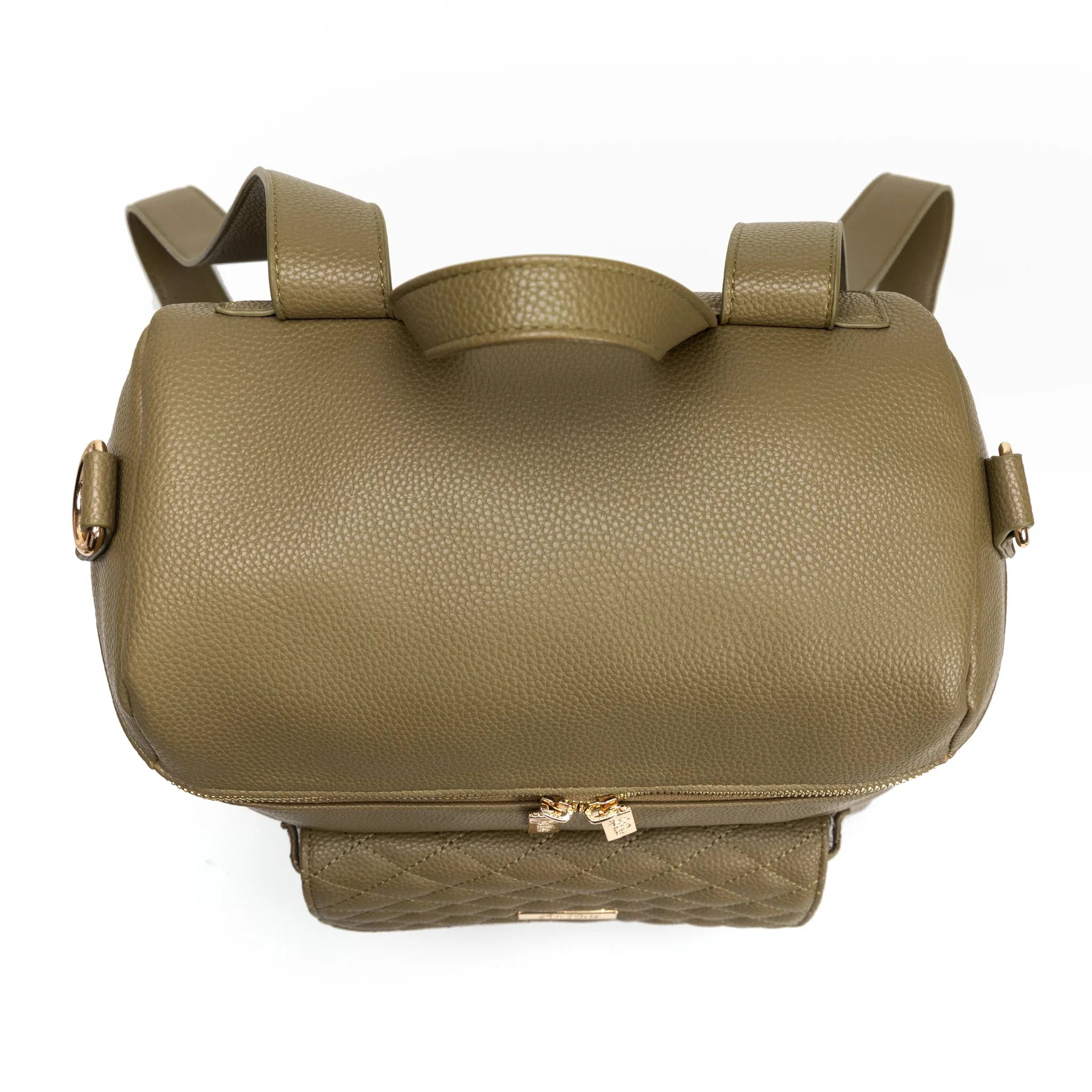 Monaco Diaper Bag | Olive Green - Luli Bebé