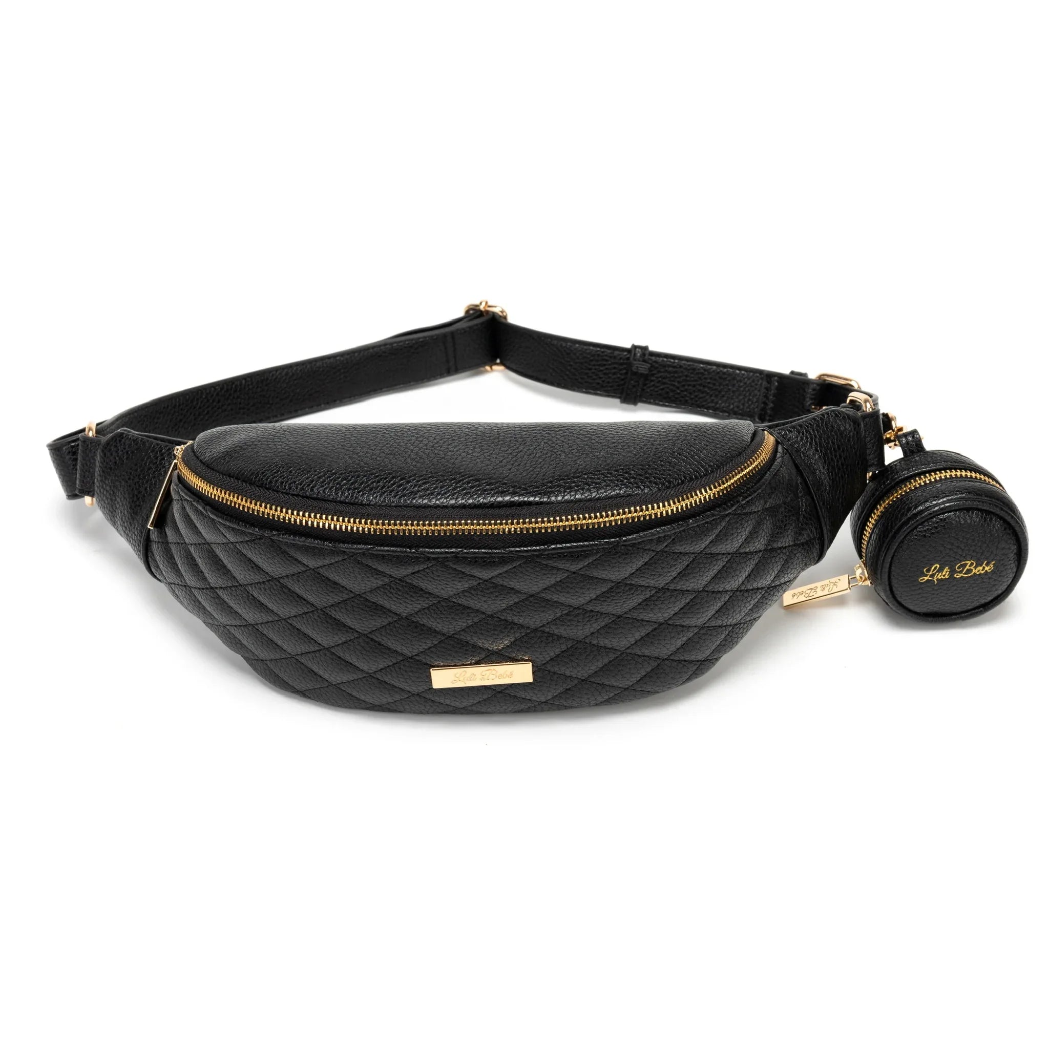 Monaco Sling Bag | Ebony Black - Luli Bebé