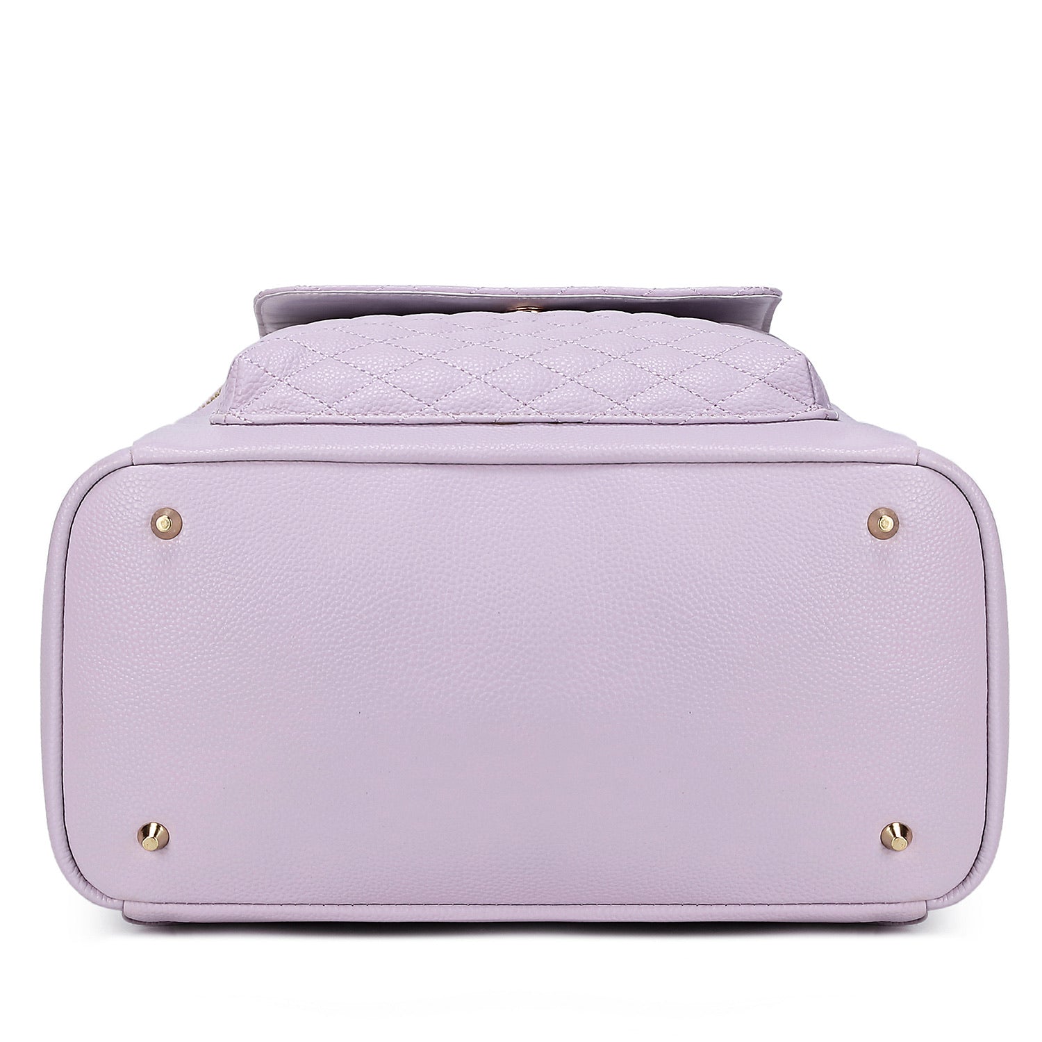 Monaco Lavender Diaper Bag –Bottom View