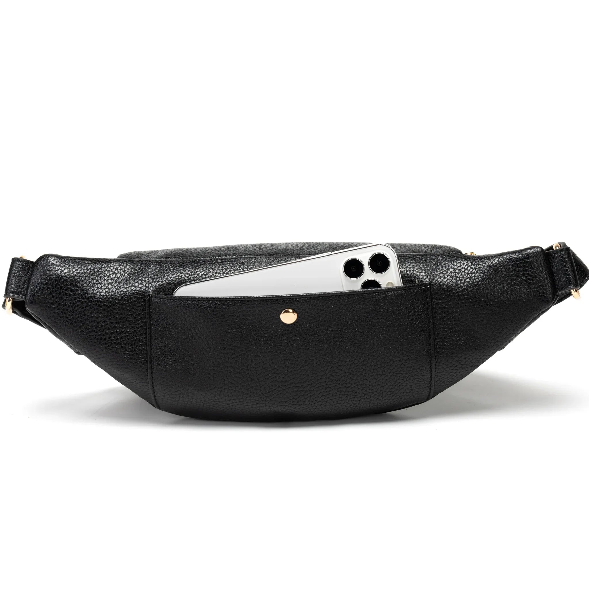 Monaco Sling Bag | Ebony Black - Luli Bebé