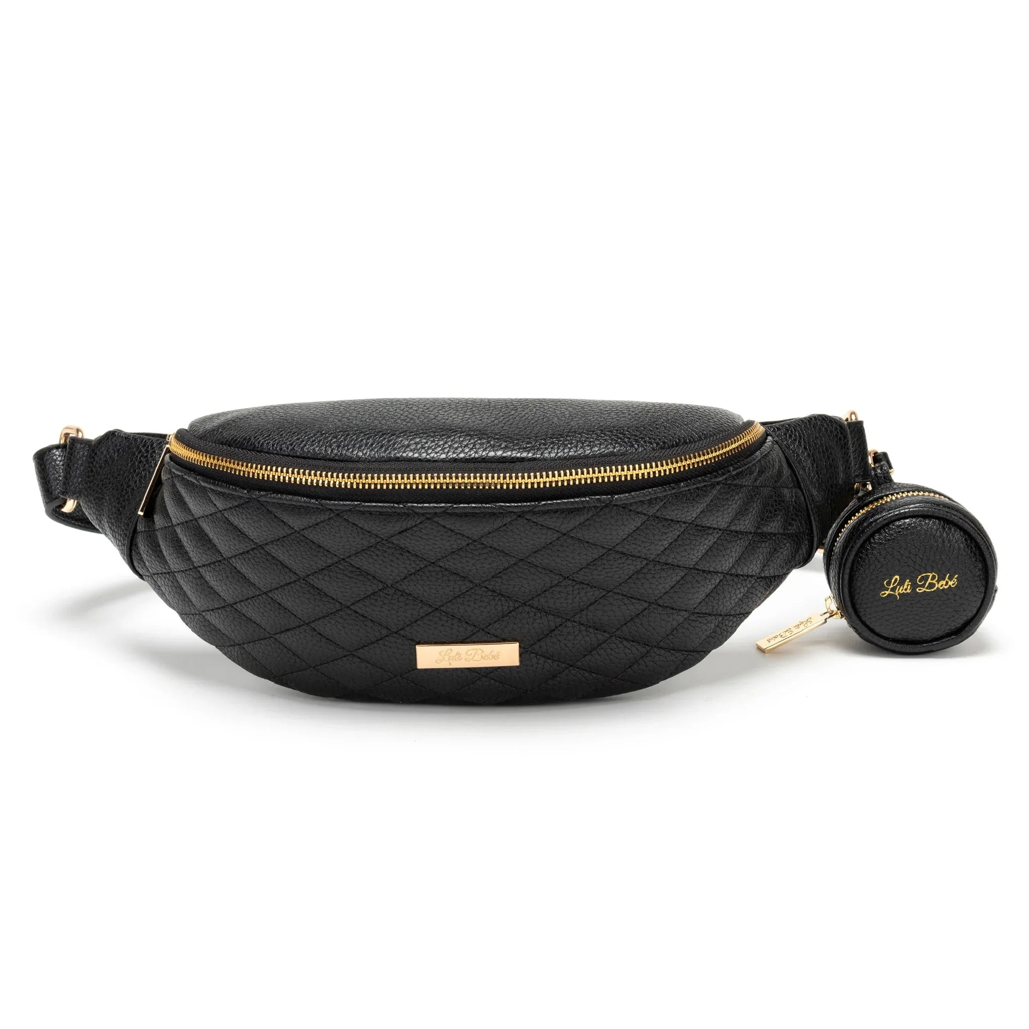 Monaco Sling Bag | Ebony Black - Luli Bebé