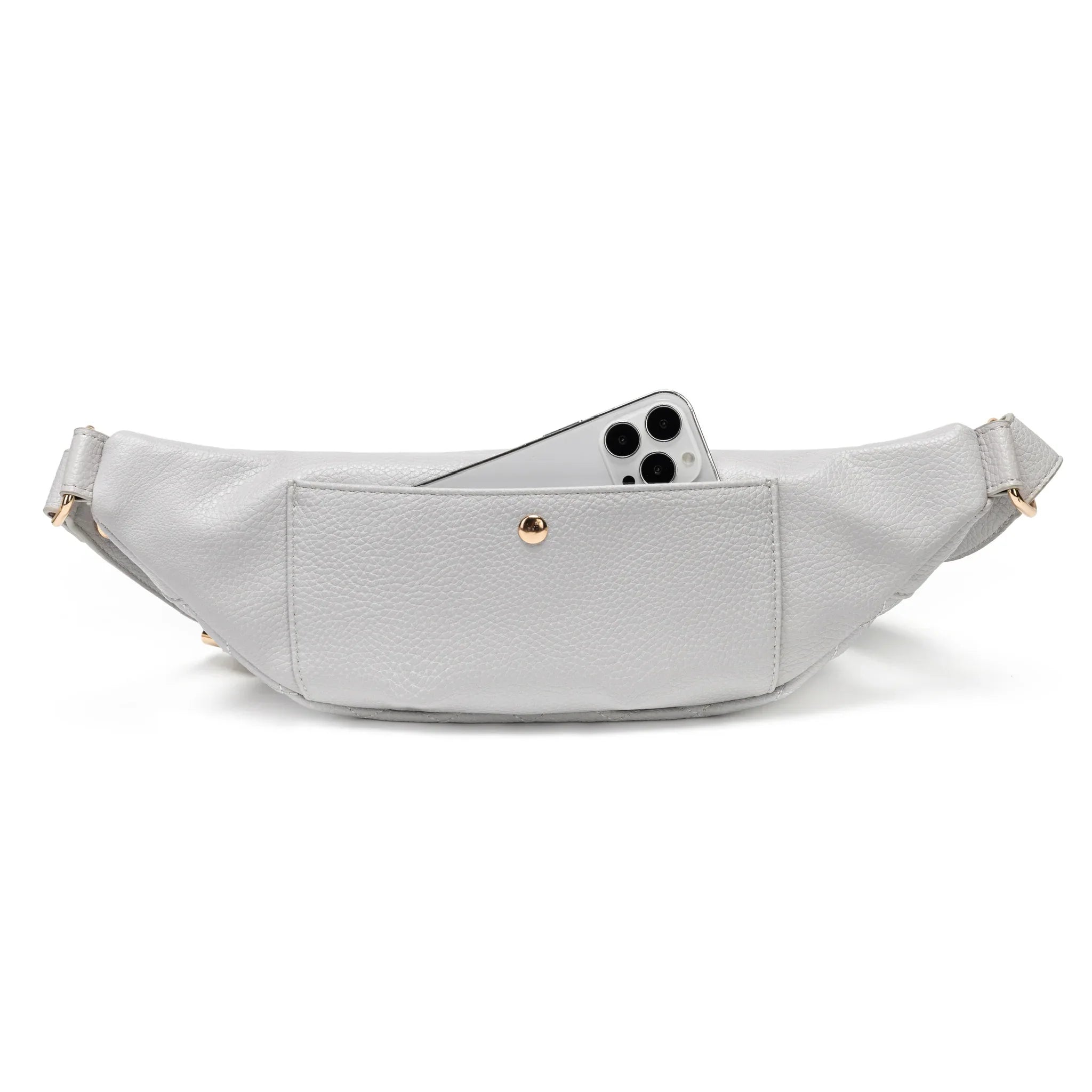 Monaco Sling Bag | Stone Grey - Luli Bebé