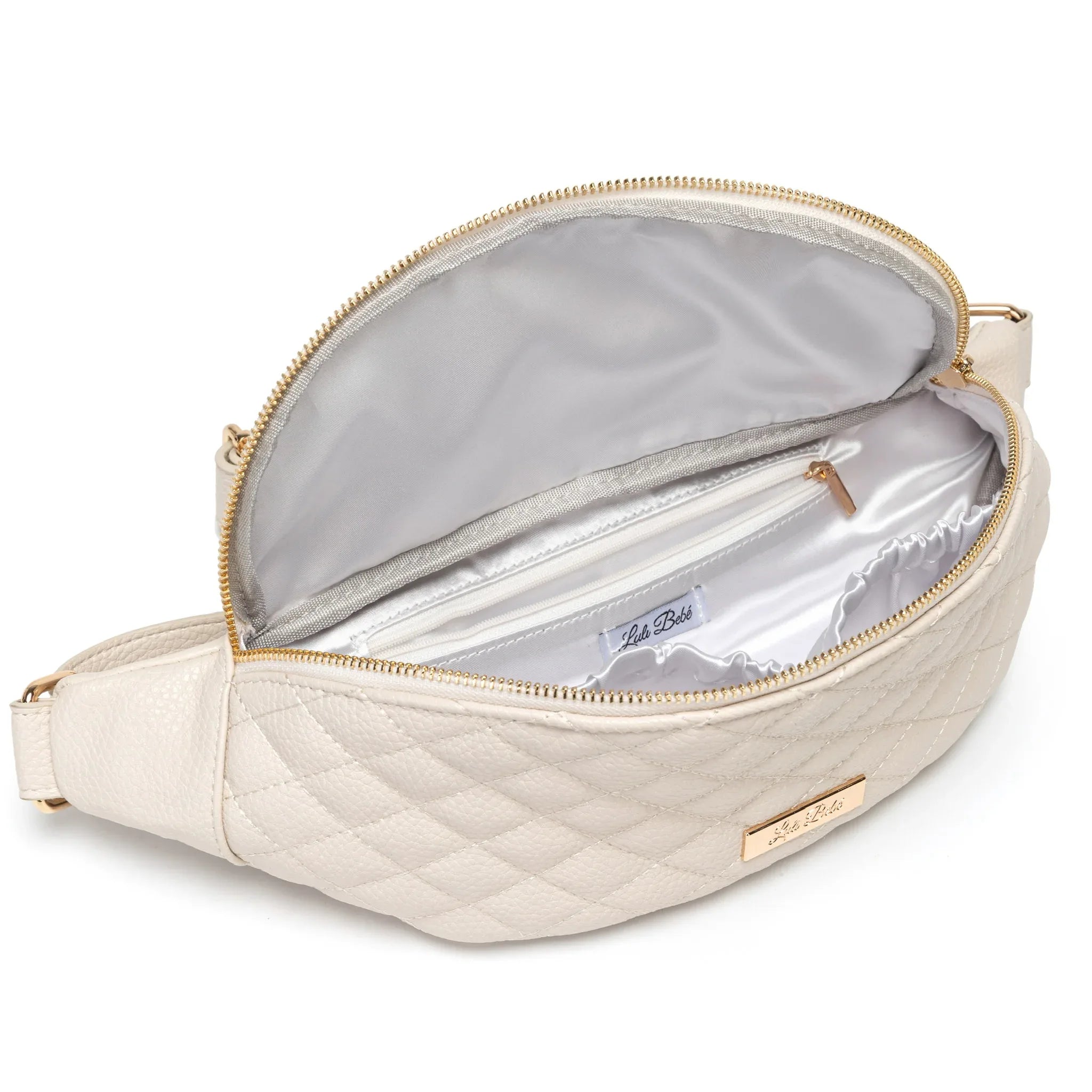 Monaco Sling Bag | Pearl White - Luli Bebé