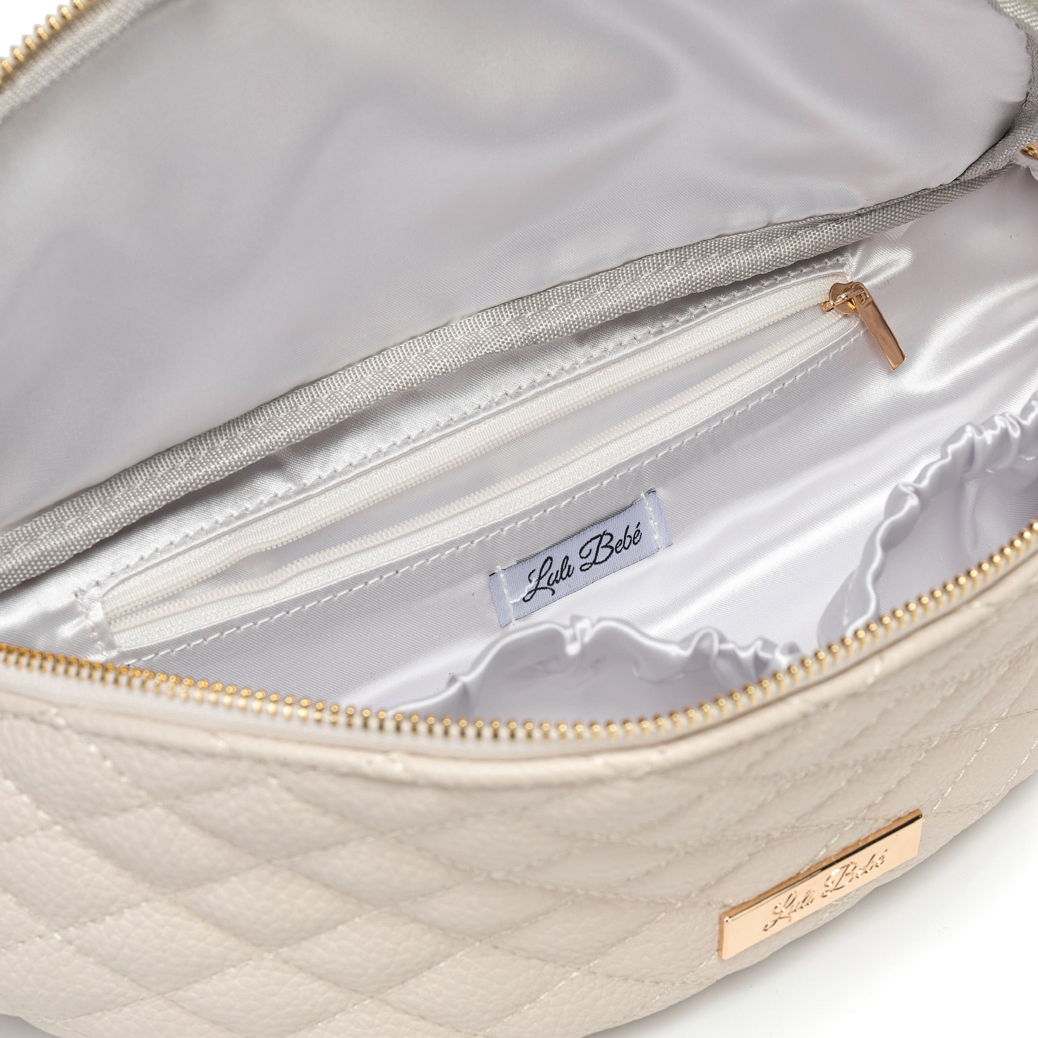 Monaco Sling Bag | Pearl White - Luli Bebé
