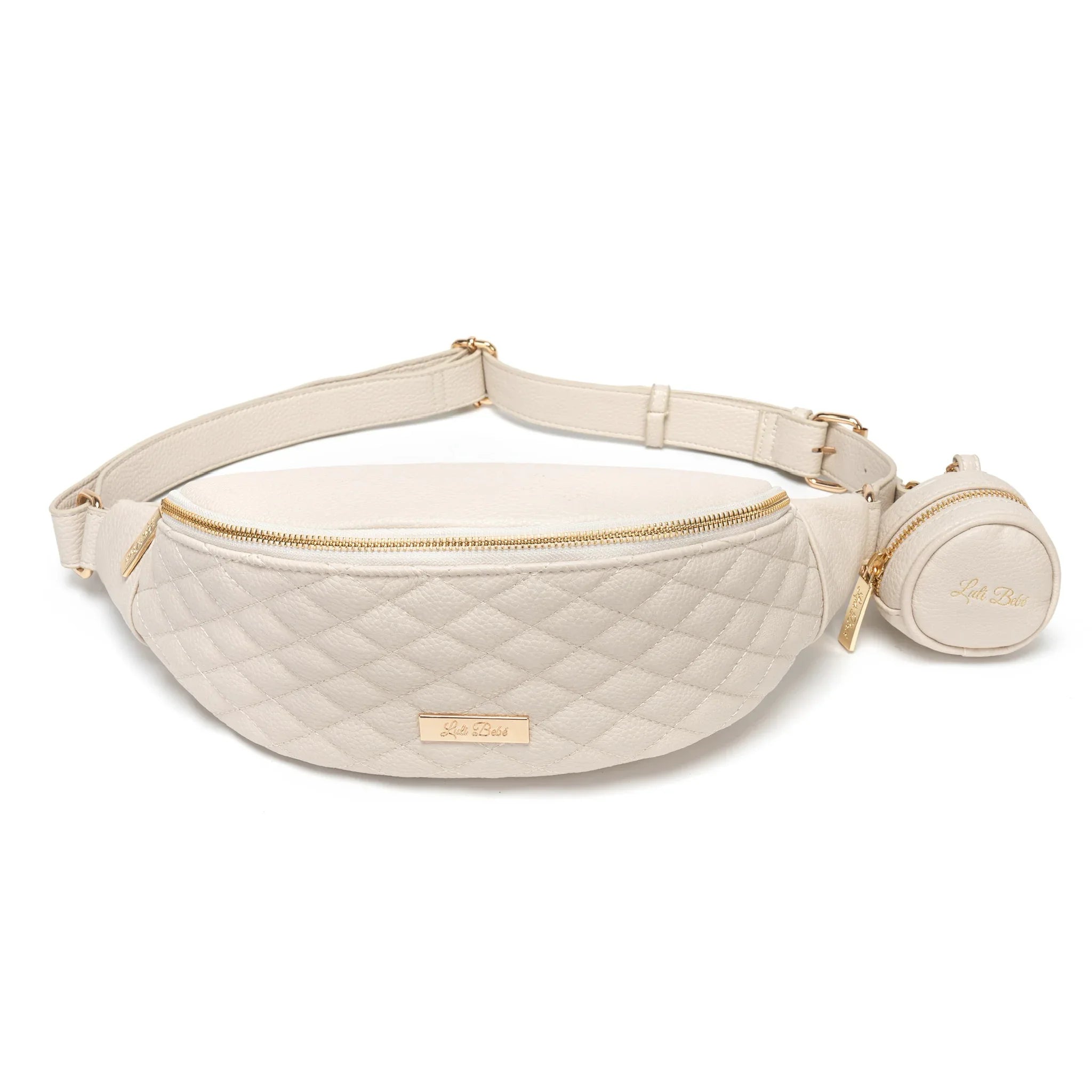 Monaco Sling Bag | Pearl White - Luli Bebé