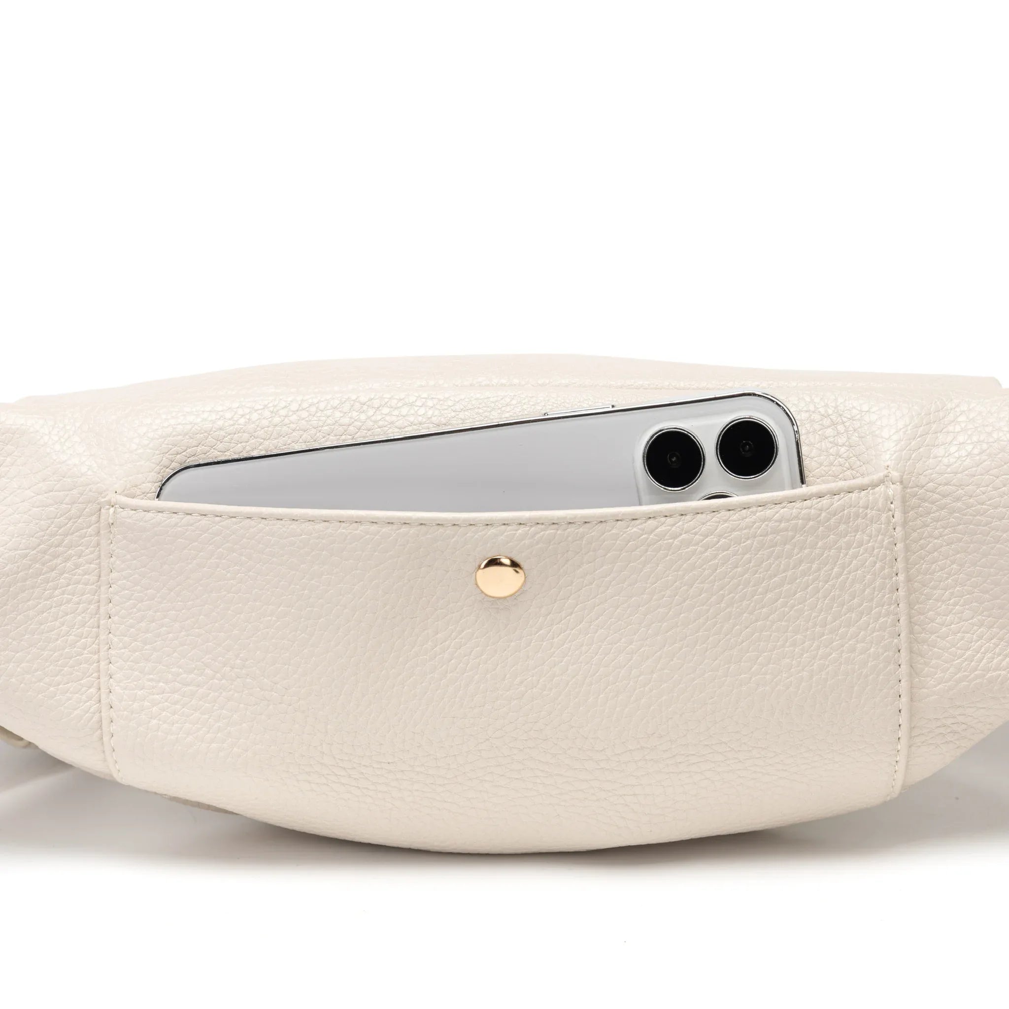 Monaco Sling Bag | Pearl White - Luli Bebé