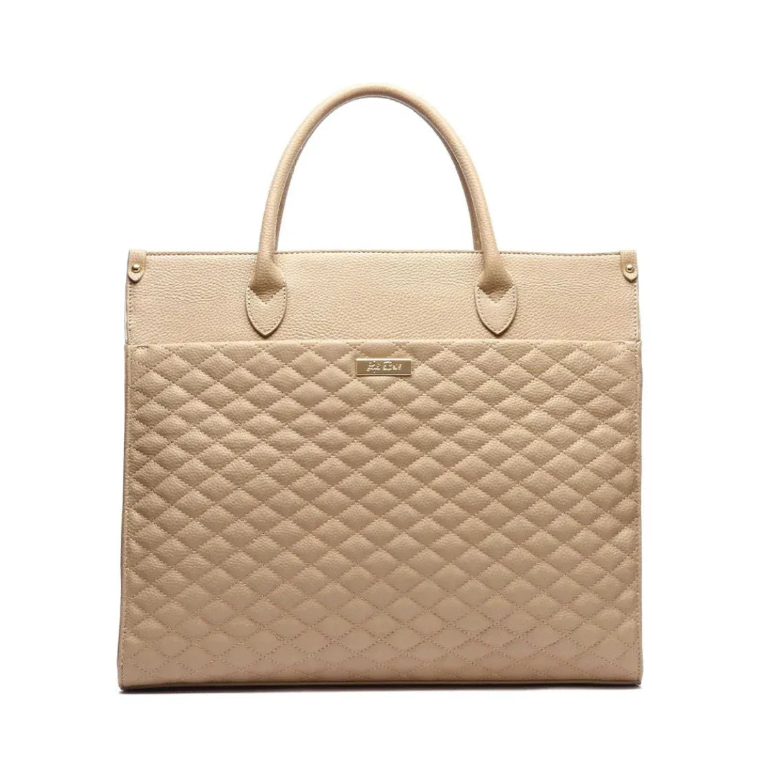 Luli Bebe Monaco Tote Bag Latte Brown