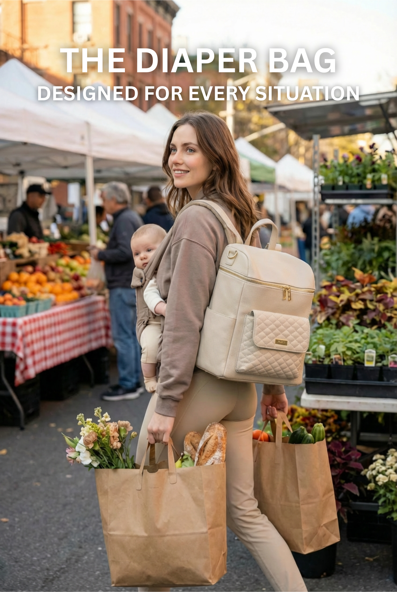 Designer Diaper Bag Backpack | Luli Bebé