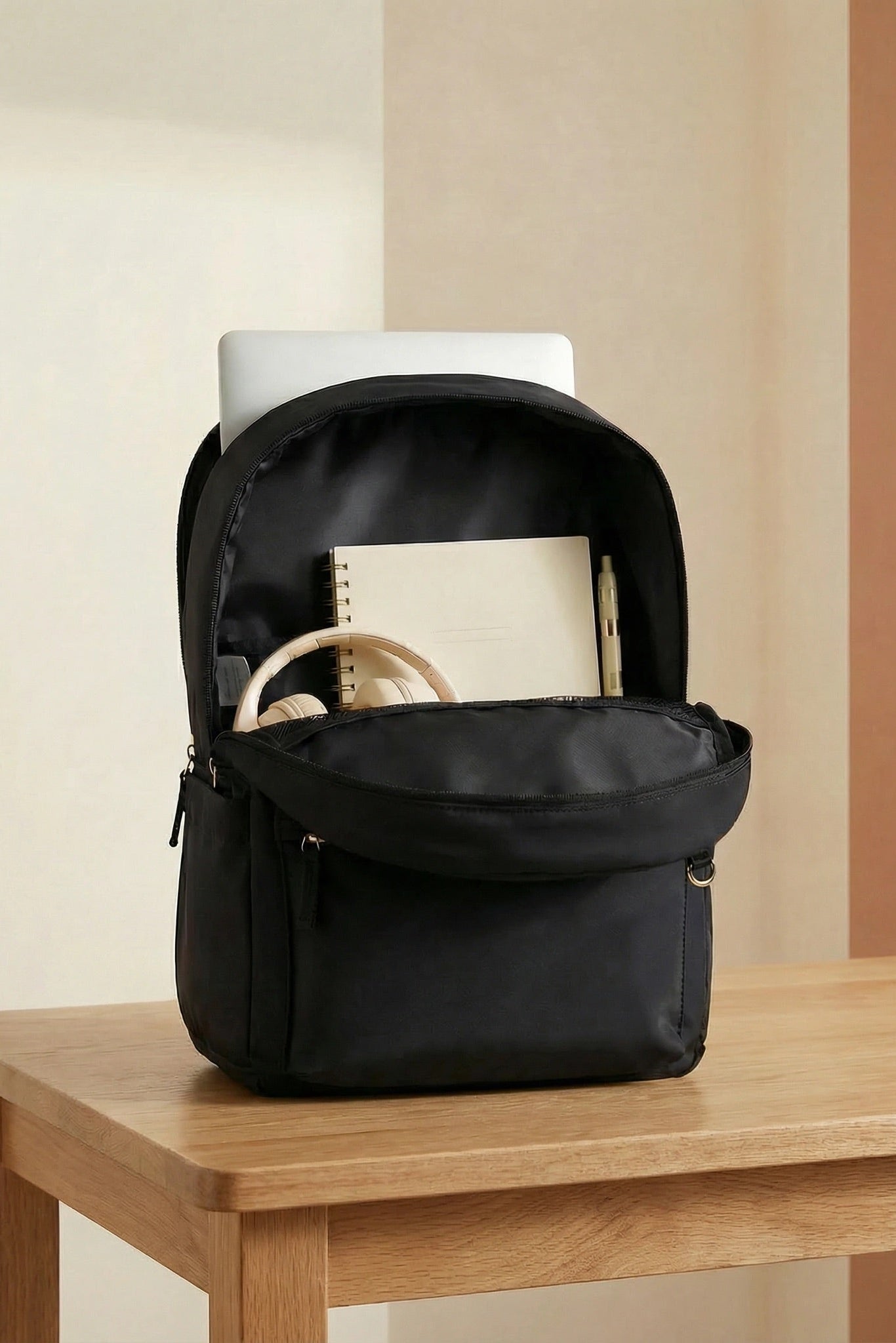 Black The Daily Backpack Luli Bebe – everyday backpack for carrying essentials