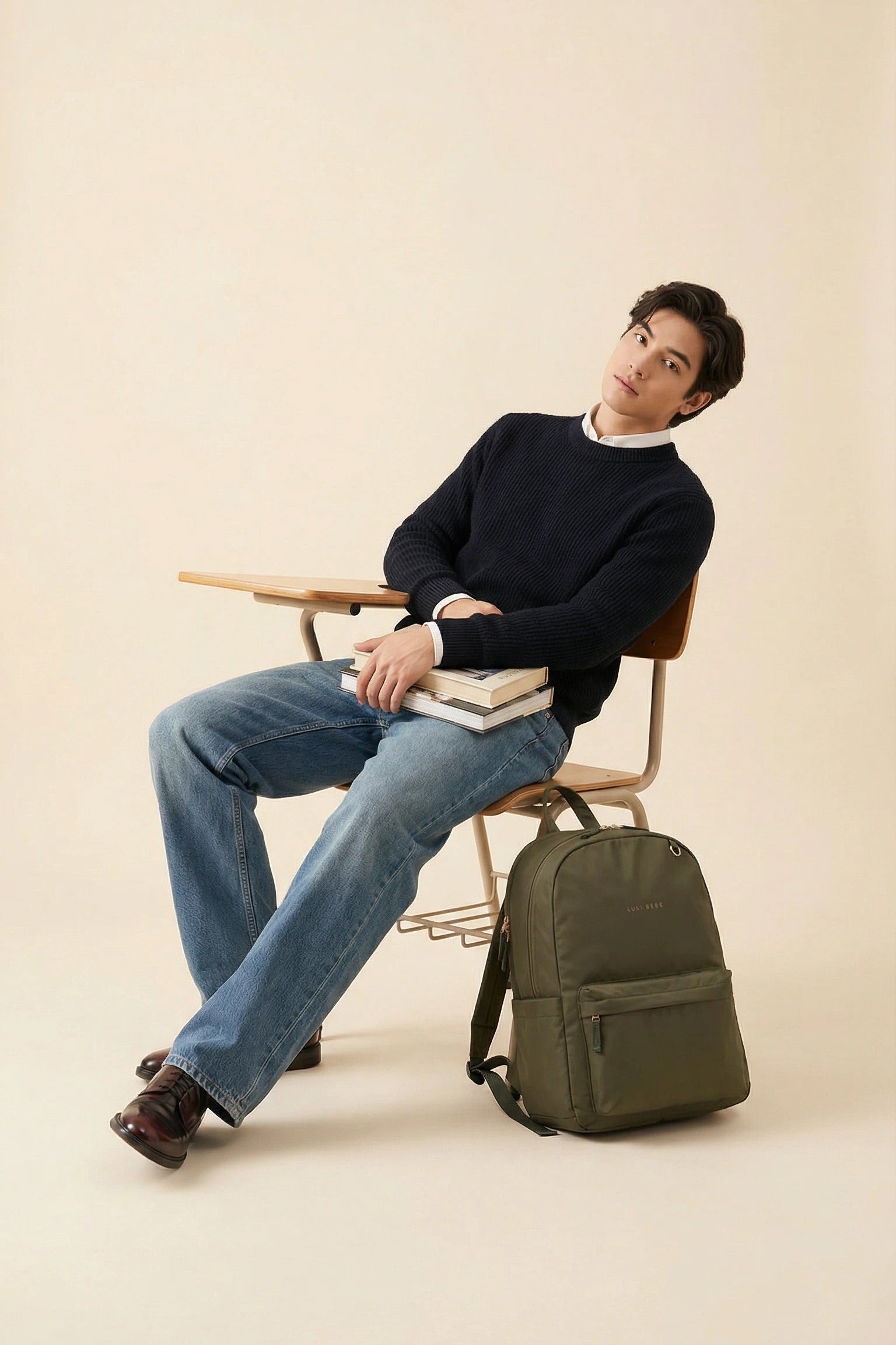 olive The Daily Backpack Luli Bebe – everyday study use