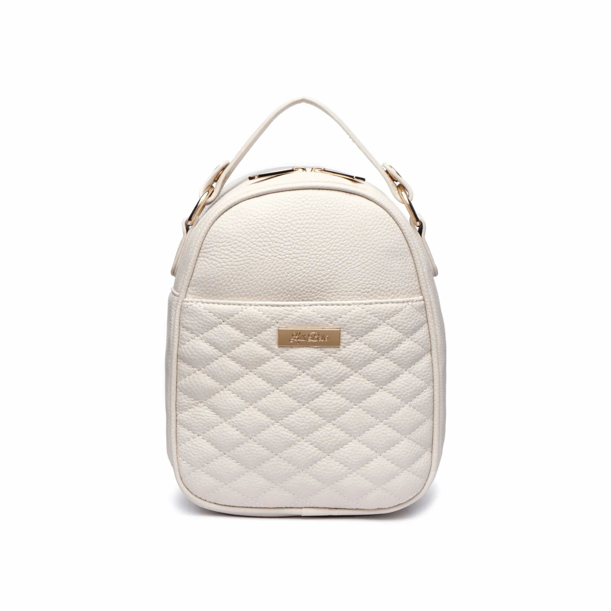 Monaco Snack Bag in Pearl White