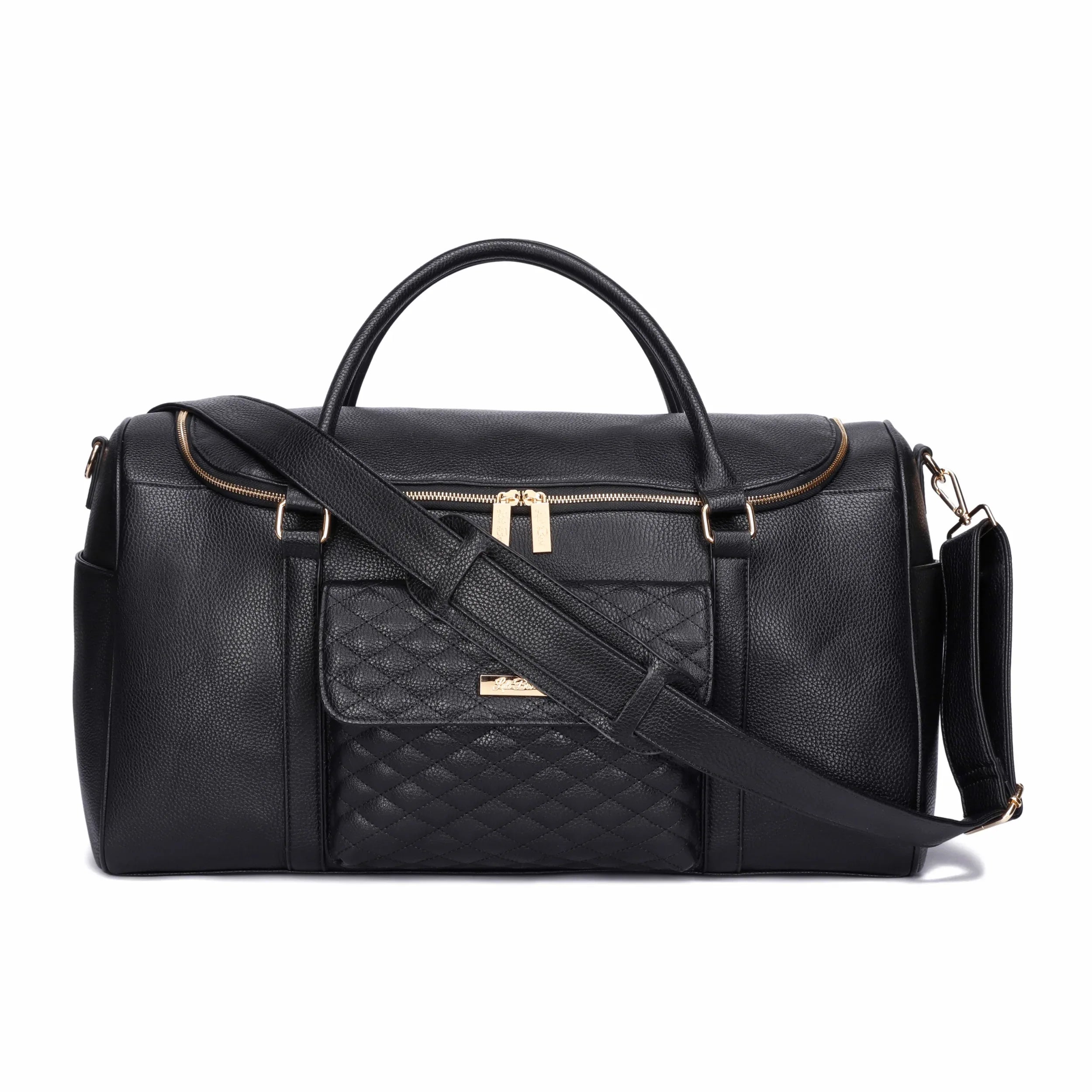 Monaco Travel Bag Ebony Black - Luli bebe