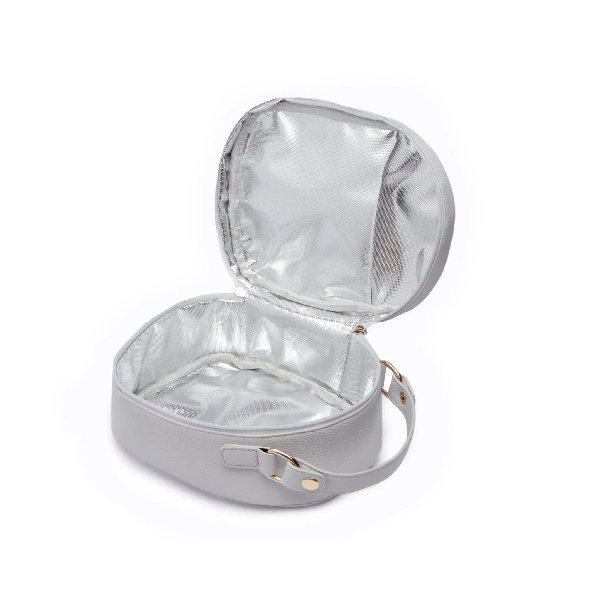 Monaco Snack Bag in Stone Grey