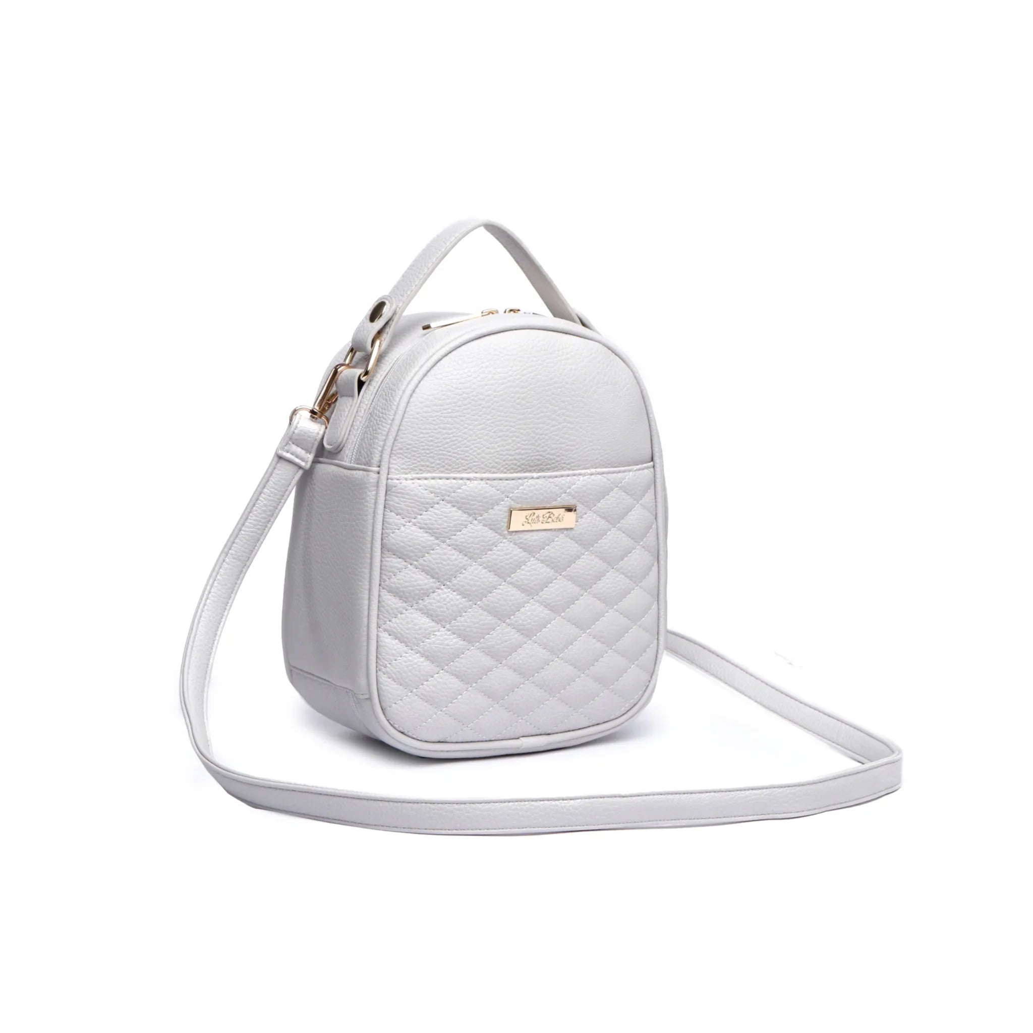 Monaco Snack Bag in Stone Grey