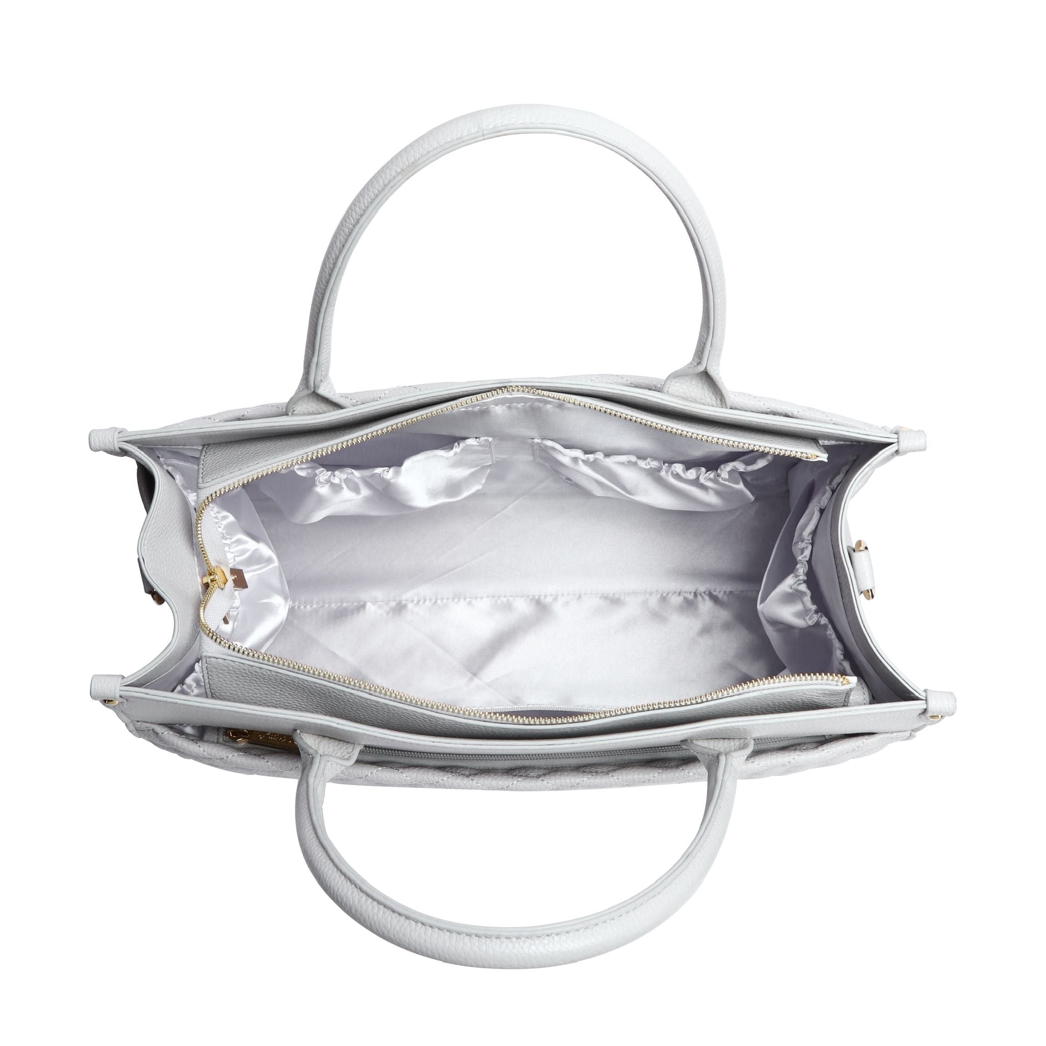 Luli Bebe Monaco Tote Bag | Stone Grey