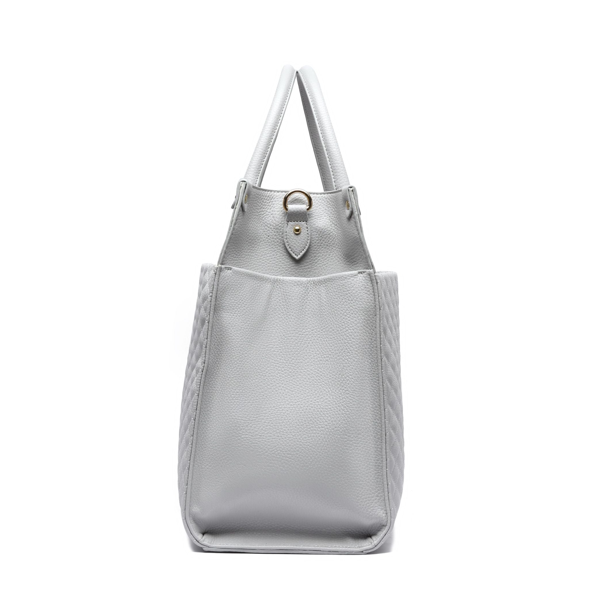 Luli Bebe Monaco Tote Bag | Stone Grey