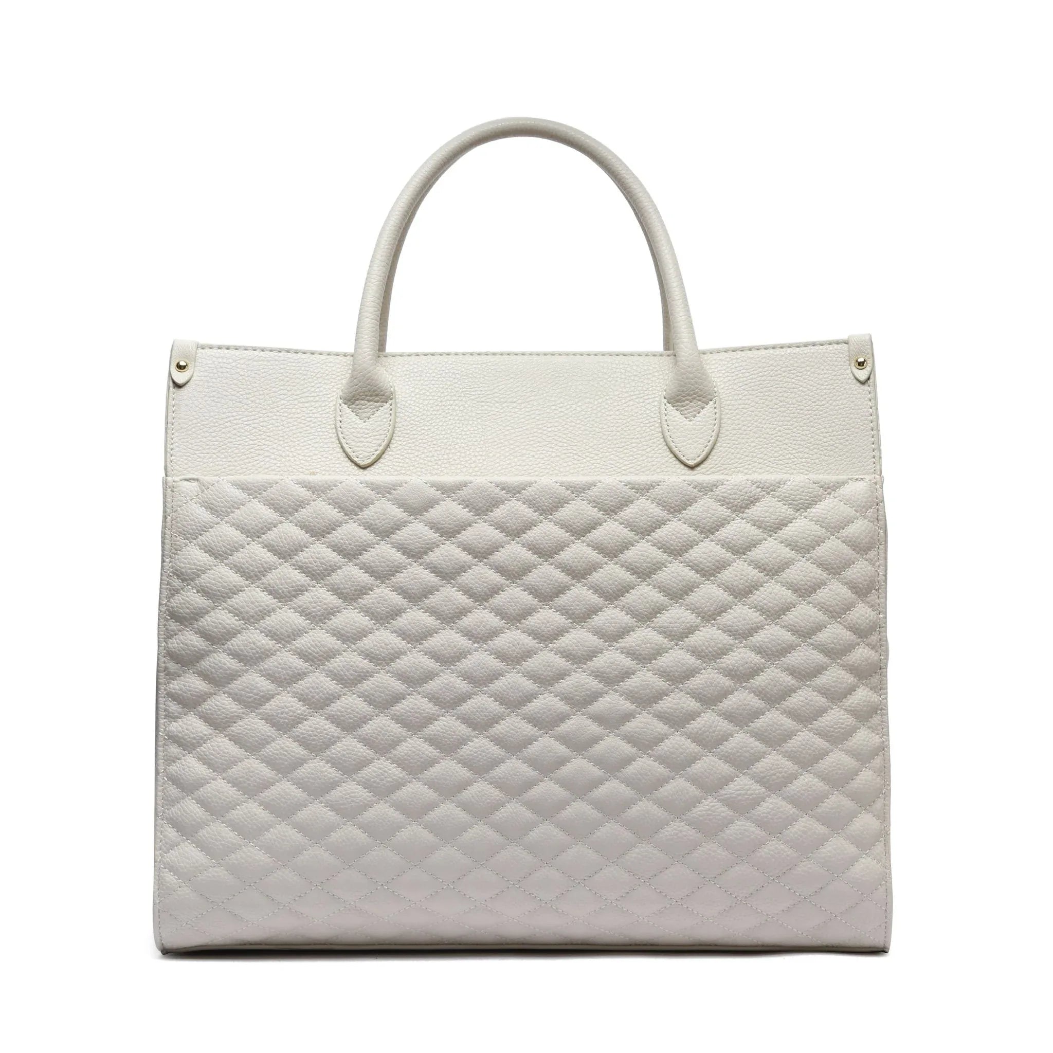 Luli Bebe Monaco Tote Bag | Pearl White