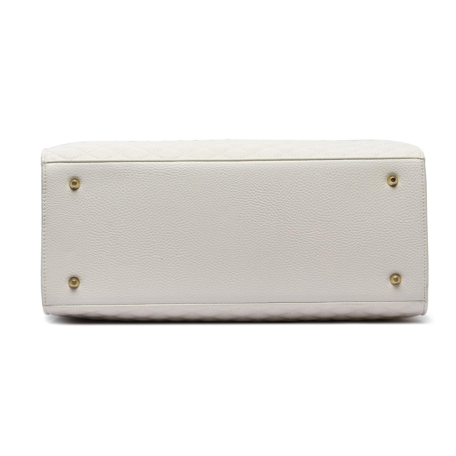 Luli Bebe Monaco Tote Bag | Pearl White