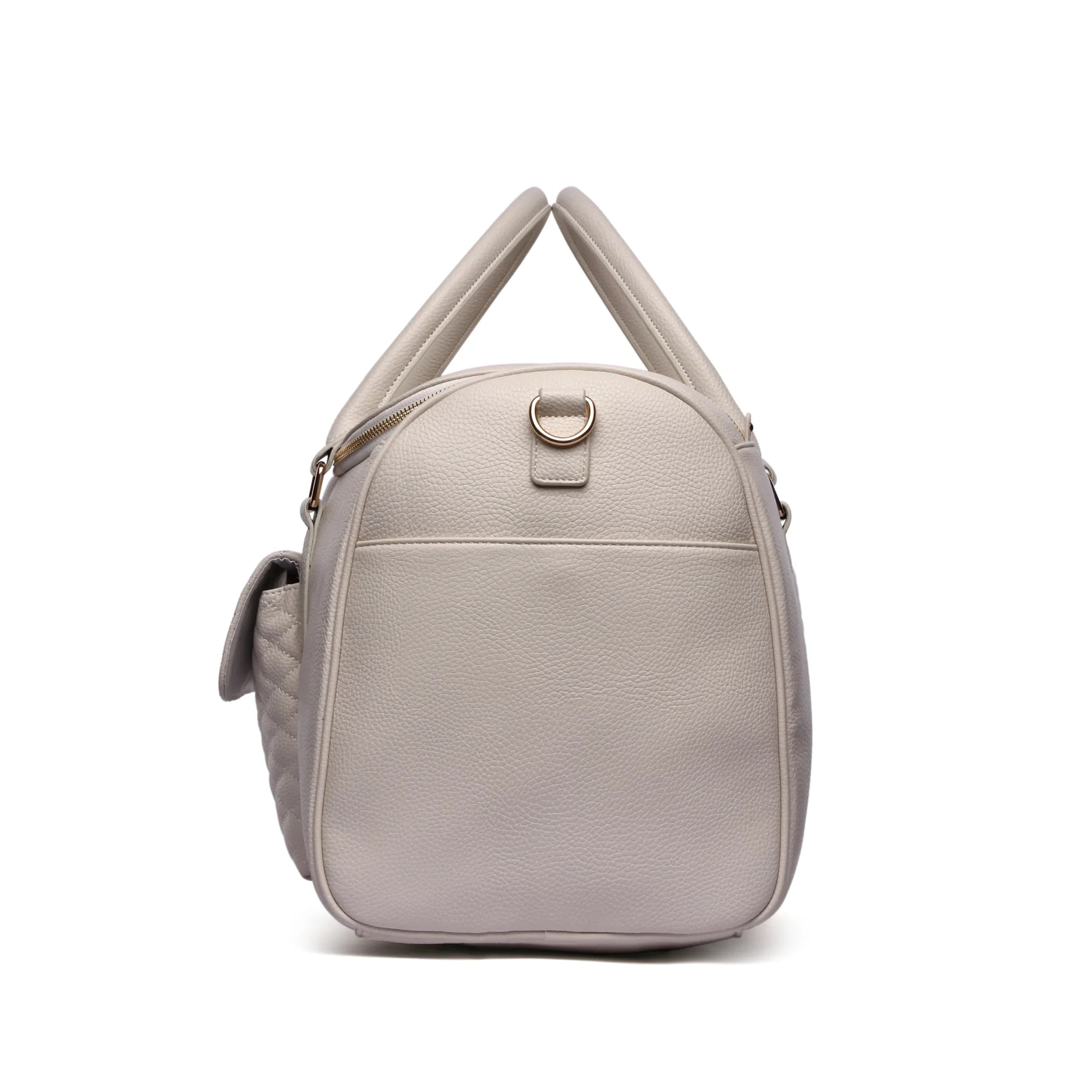 Monaco Travel Bag Pearl White - Luli Bebe