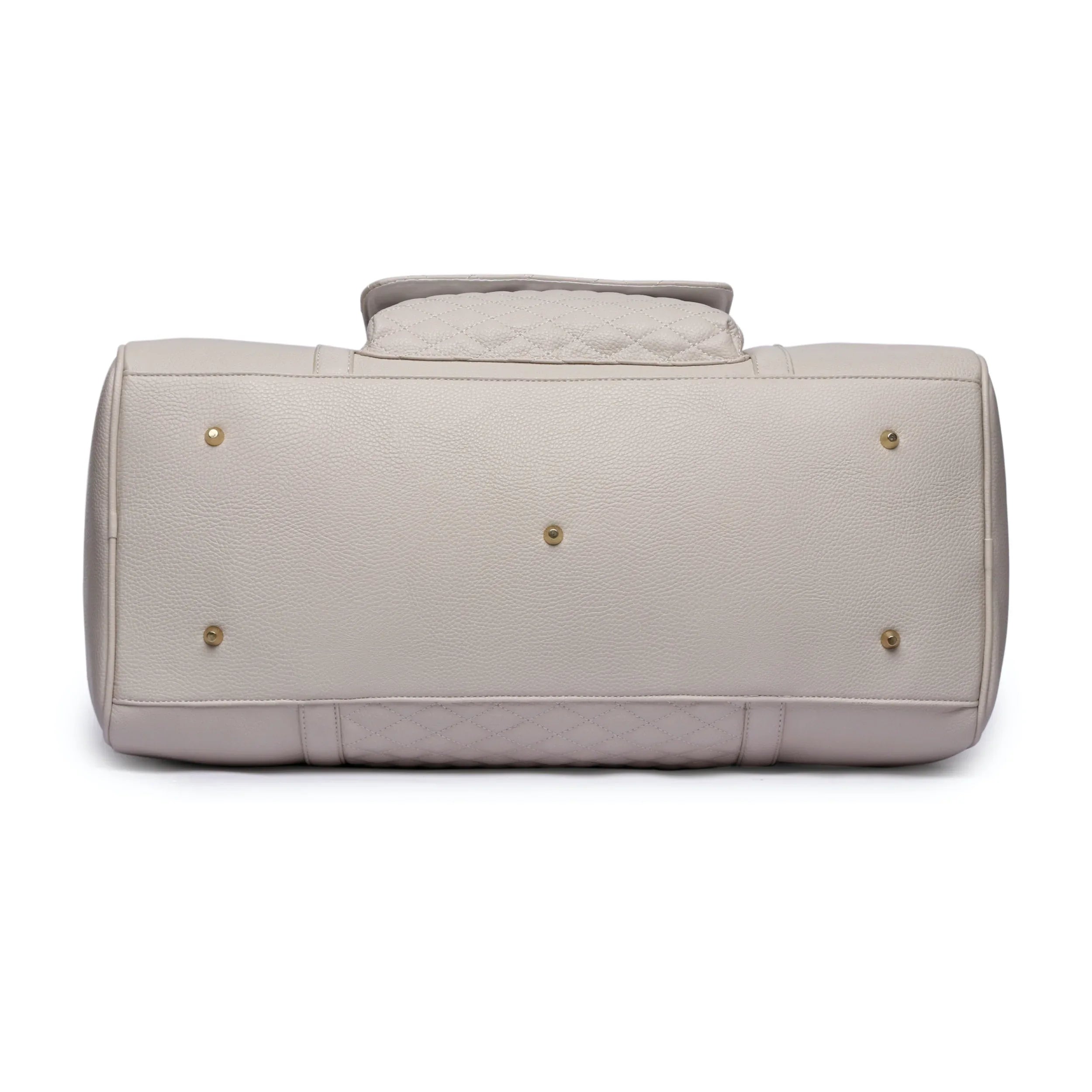 Monaco Travel Bag Pearl White - Luli Bebe