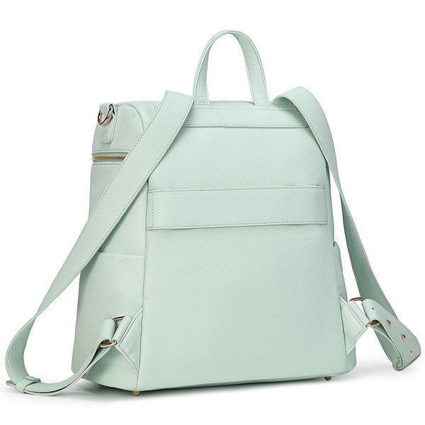 Monaco Diaper Bag | Mint Green