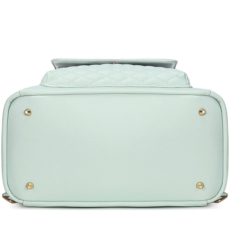 Monaco Diaper Bag | Mint Green