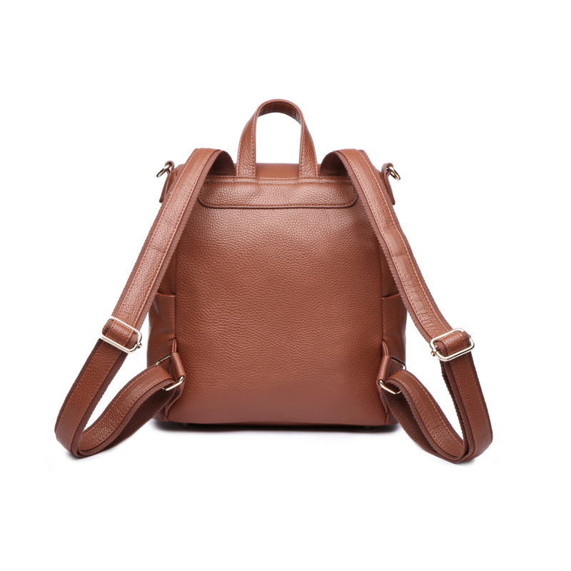 IMPERFECT Petit Monaco Diaper Bag | Caramel Brown - Luli Bebé