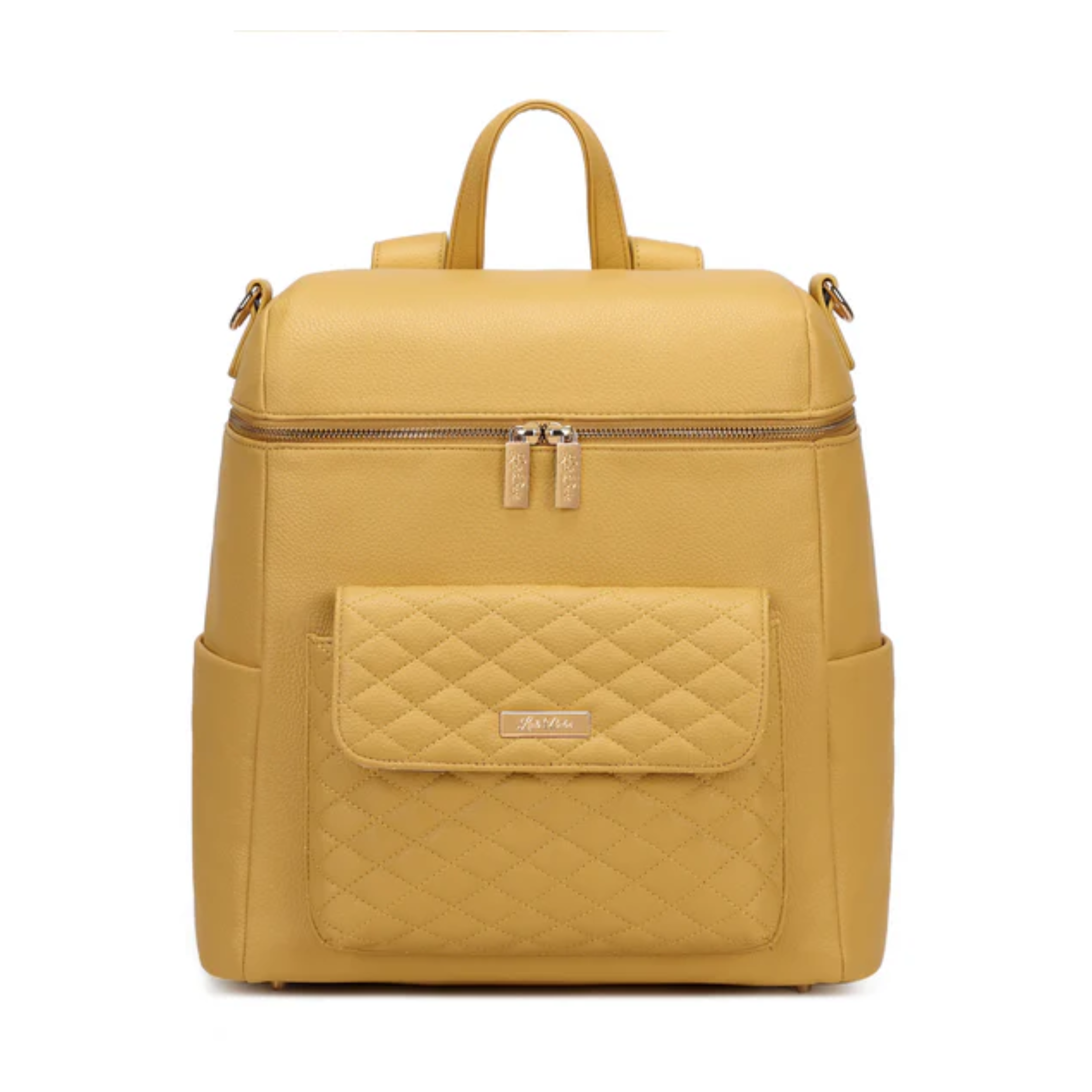 Premium Monaco Diaper Bag in Honey - Luli Bebe