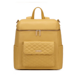 Premium Monaco Diaper Bag in Honey - Luli Bebe