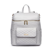 IMPERFECT Monaco Diaper Bag | Stone Grey - Luli Bebé