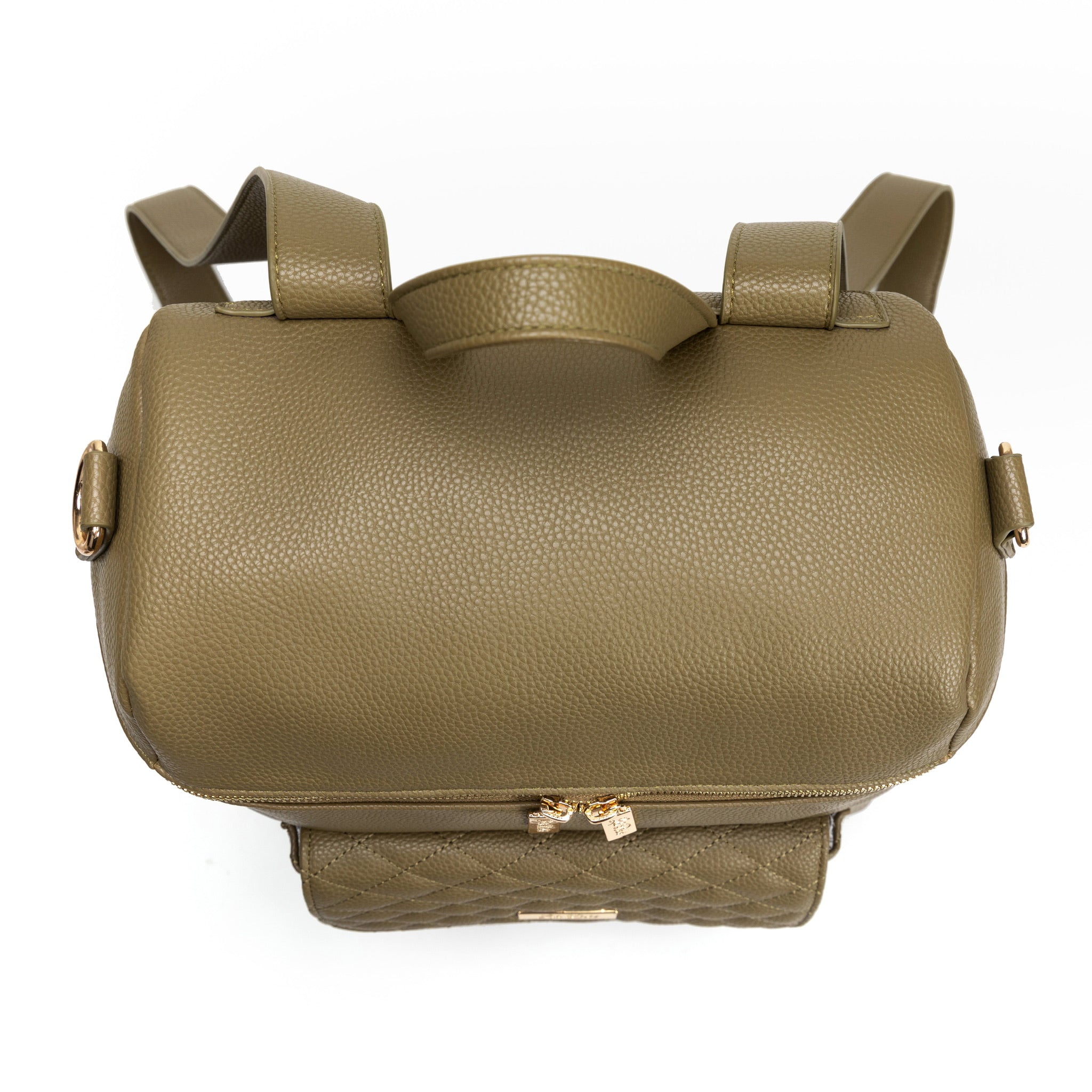 Monaco Diaper Bag | Olive Green - Luli Bebé