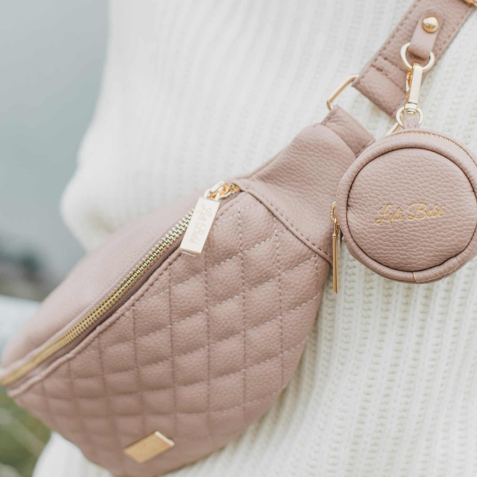 Monaco Sling Bag | Nude Rose - Luli Bebé