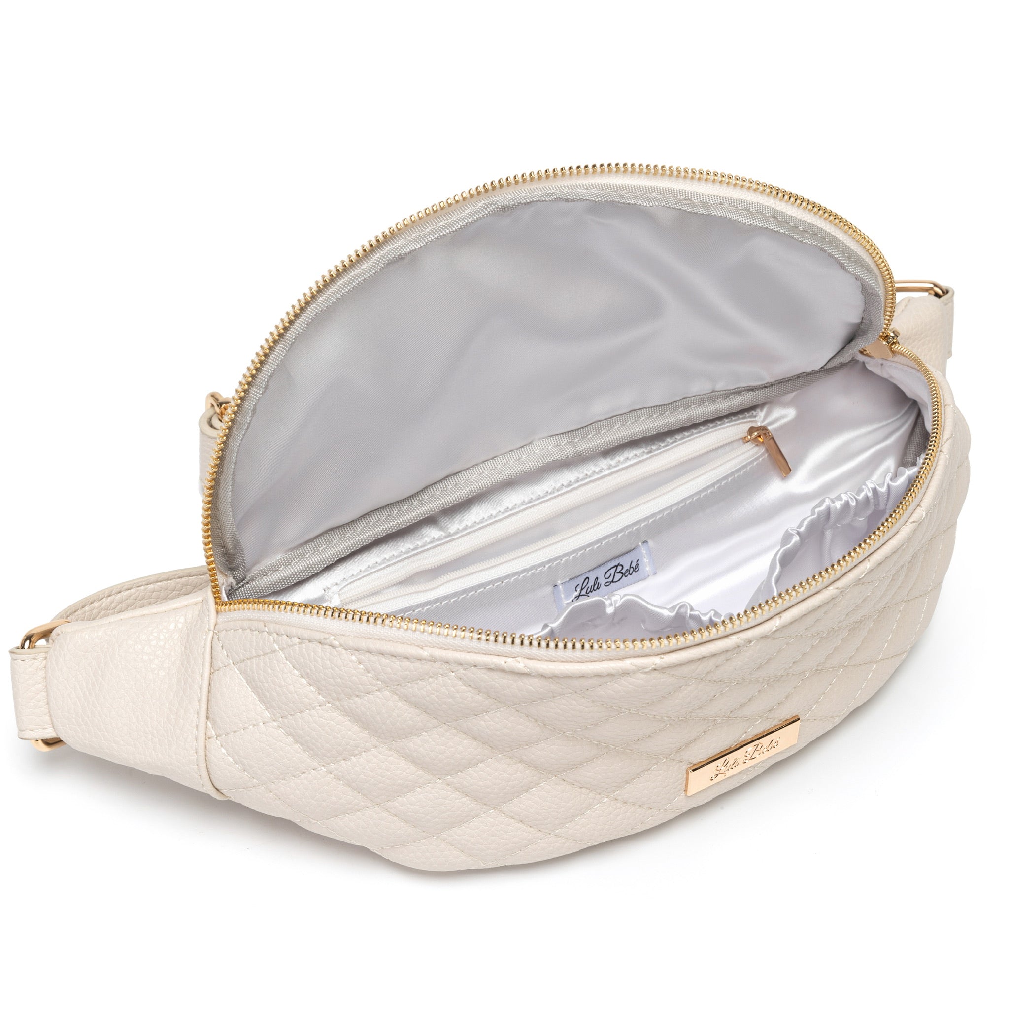 Monaco Sling Bag | Pearl White - Luli Bebé