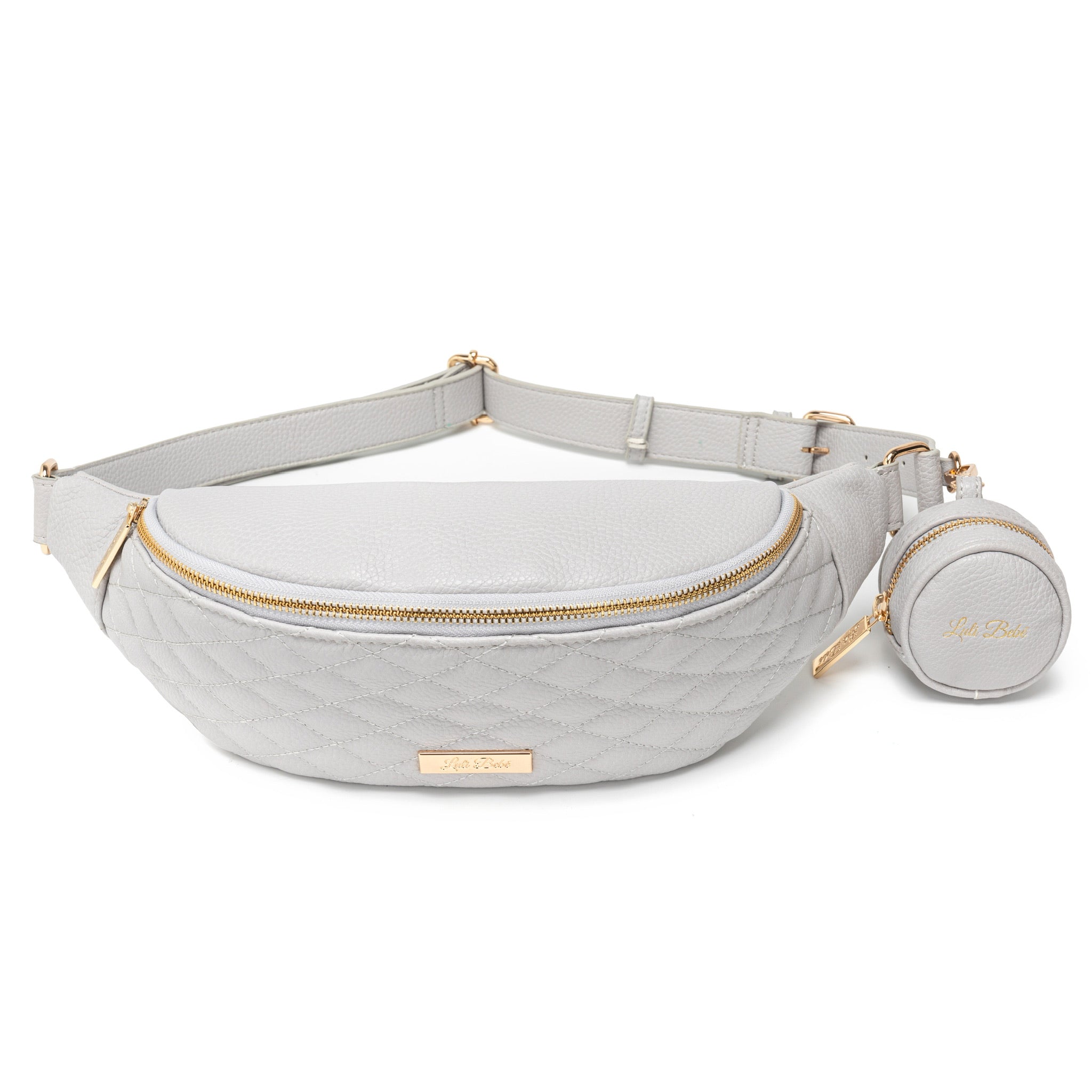 Monaco Sling Bag | Stone Grey - Luli Bebé