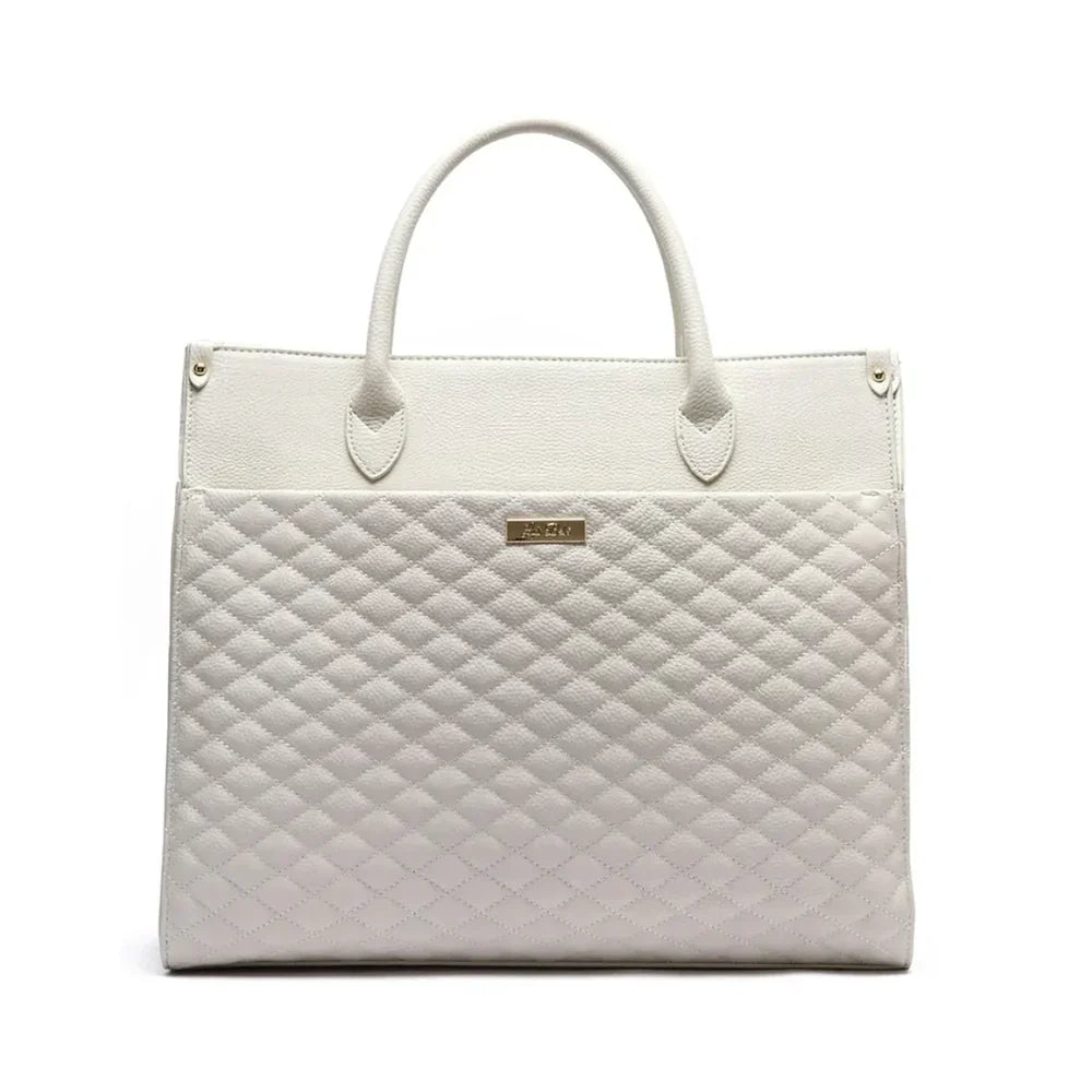IMPERFECT Monaco Tote Bag | Pearl White