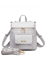 IMPERFECT Petit Monaco Diaper Bag | Stone Grey - Luli Bebé