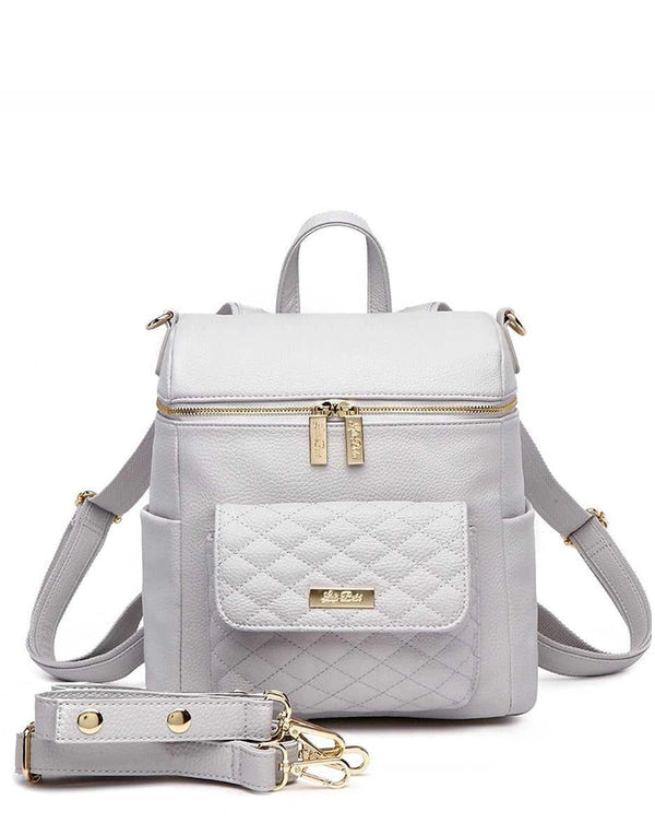 IMPERFECT Petit Monaco Diaper Bag | Stone Grey - Luli Bebé