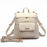 Petit Monaco Diaper Bag | Pearl White