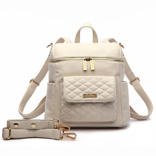 Petit Monaco Diaper Bag | Pearl White