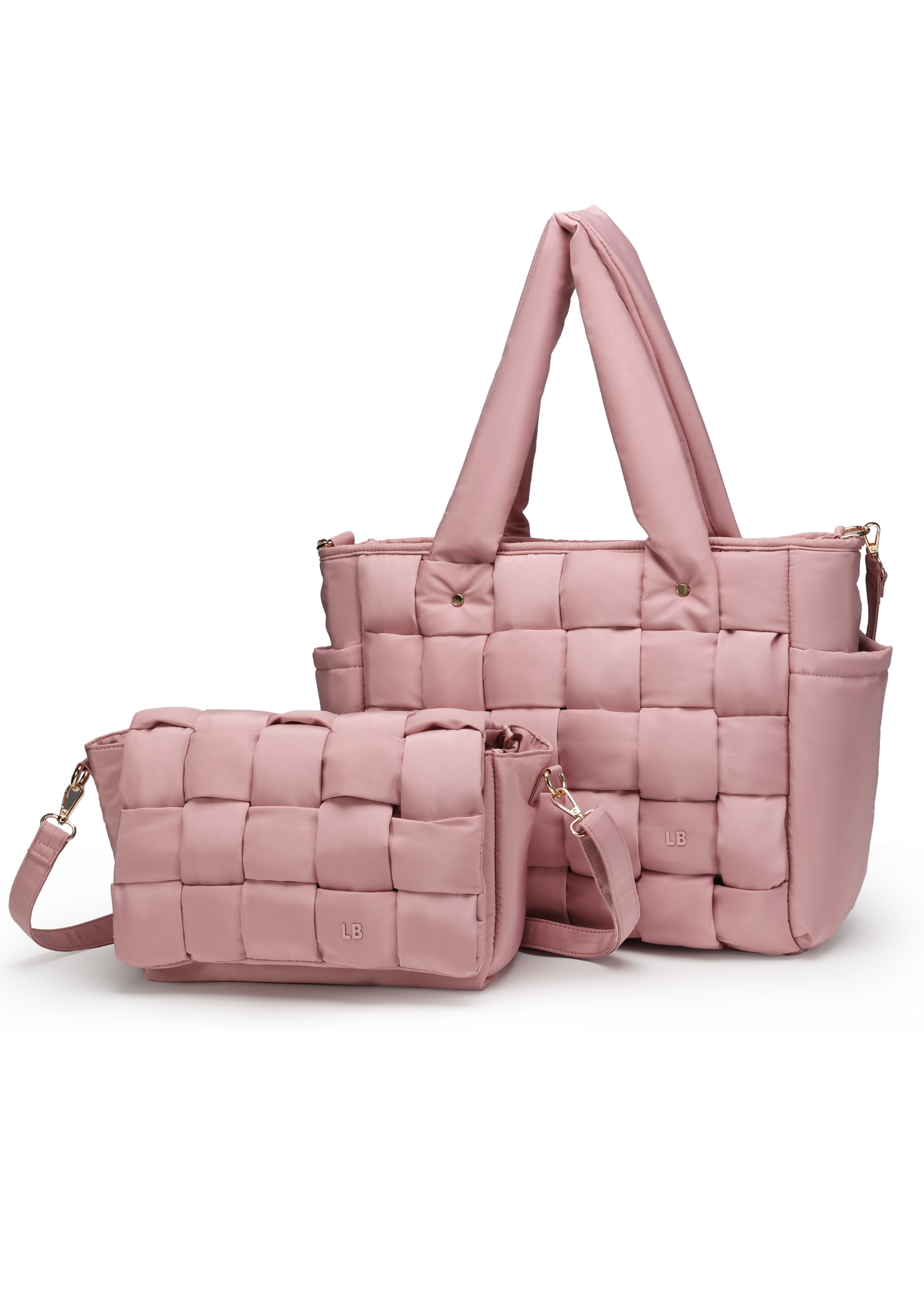 The Infinite Carryall + Tote - Blush by Luli Bebé